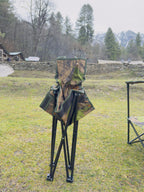 Camouflage Camping Chair Set - Portable Chair Set