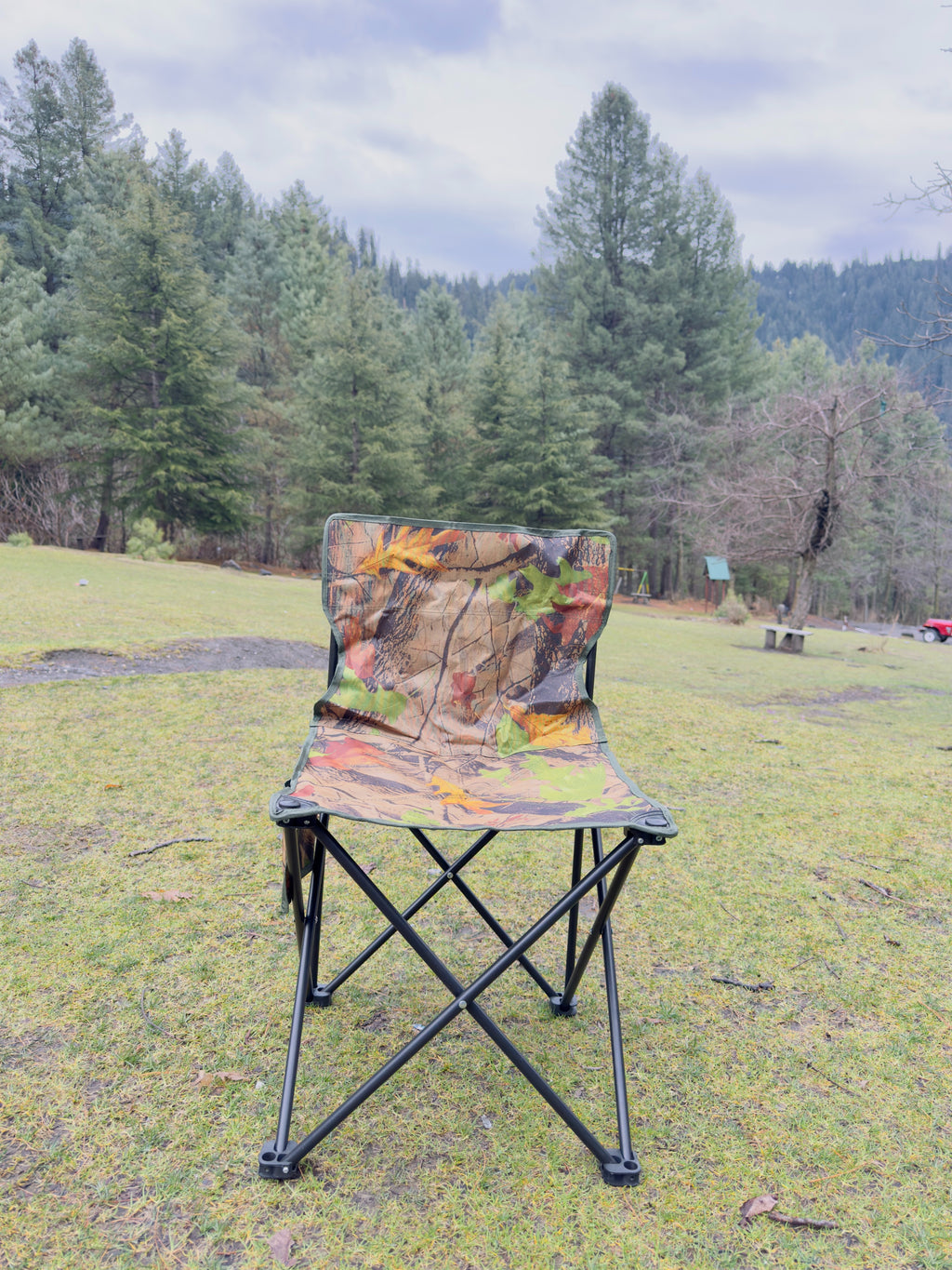 Camouflage Camping Chair Set - Portable Chair Set