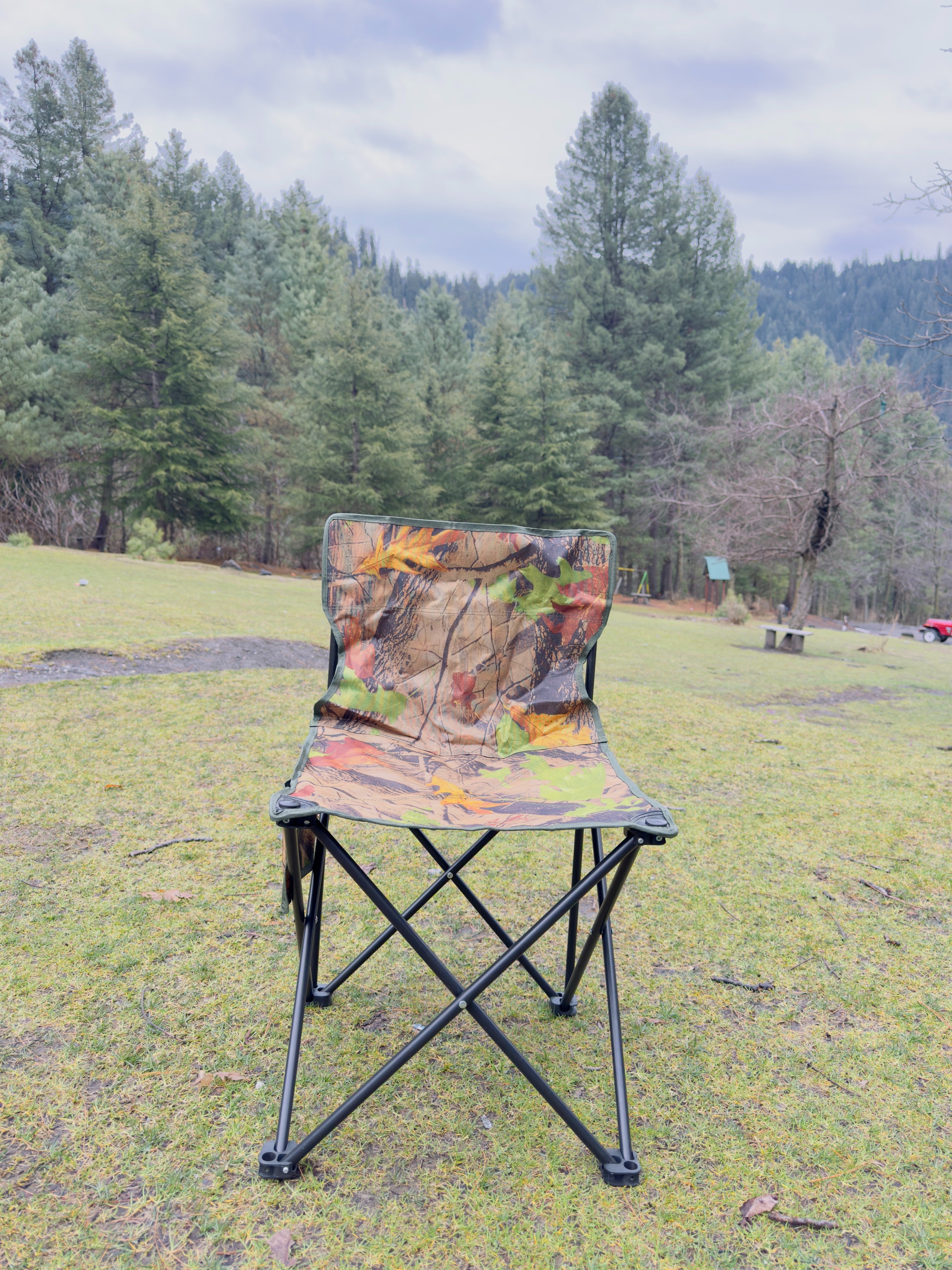 Camouflage Camping Chair Set - Portable Chair Set