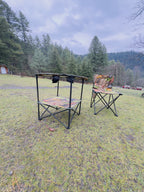 Camouflage Camping Chair Set - Portable Chair Set