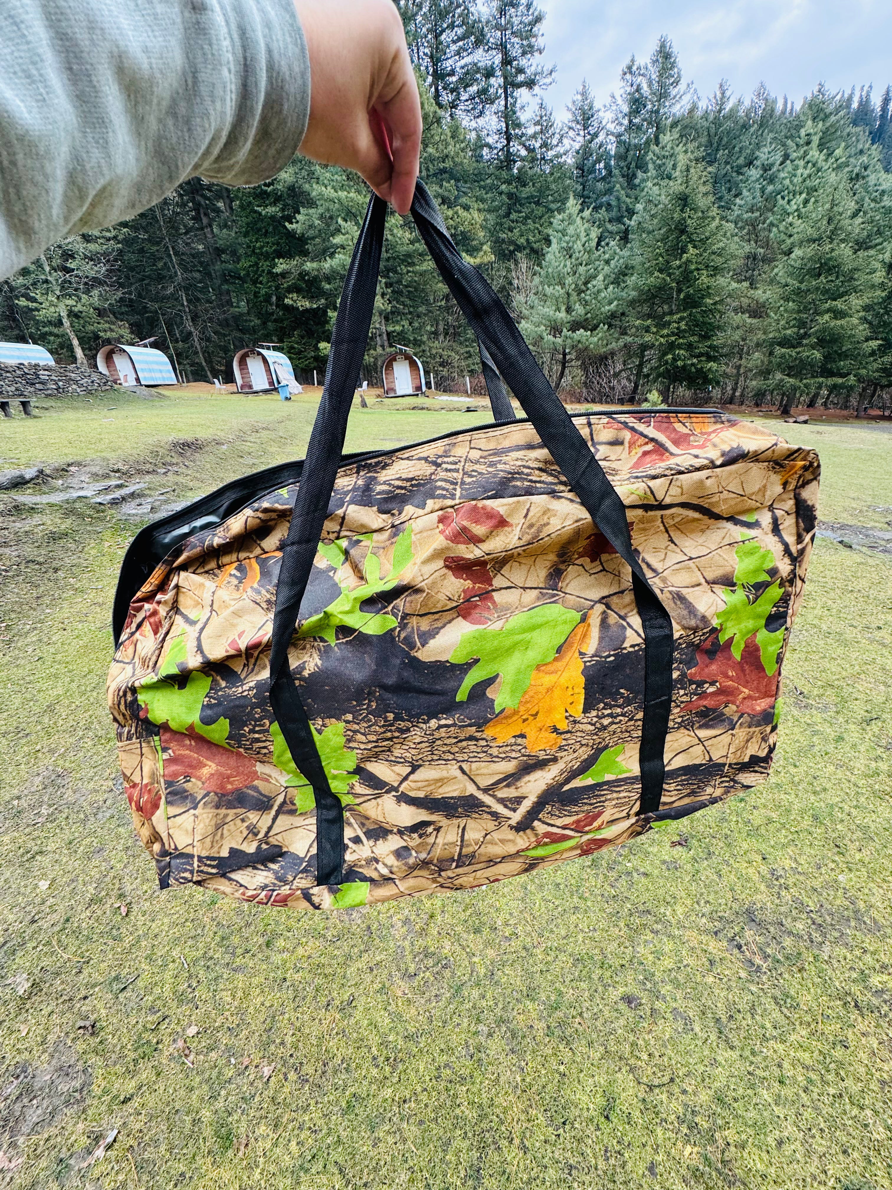 Camouflage Camping Chair Set - Portable Chair Set