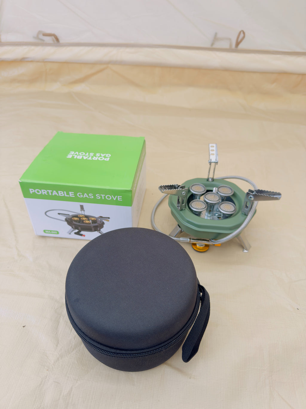 5 Burner Portable Camping Stove with High Flame Ma 605