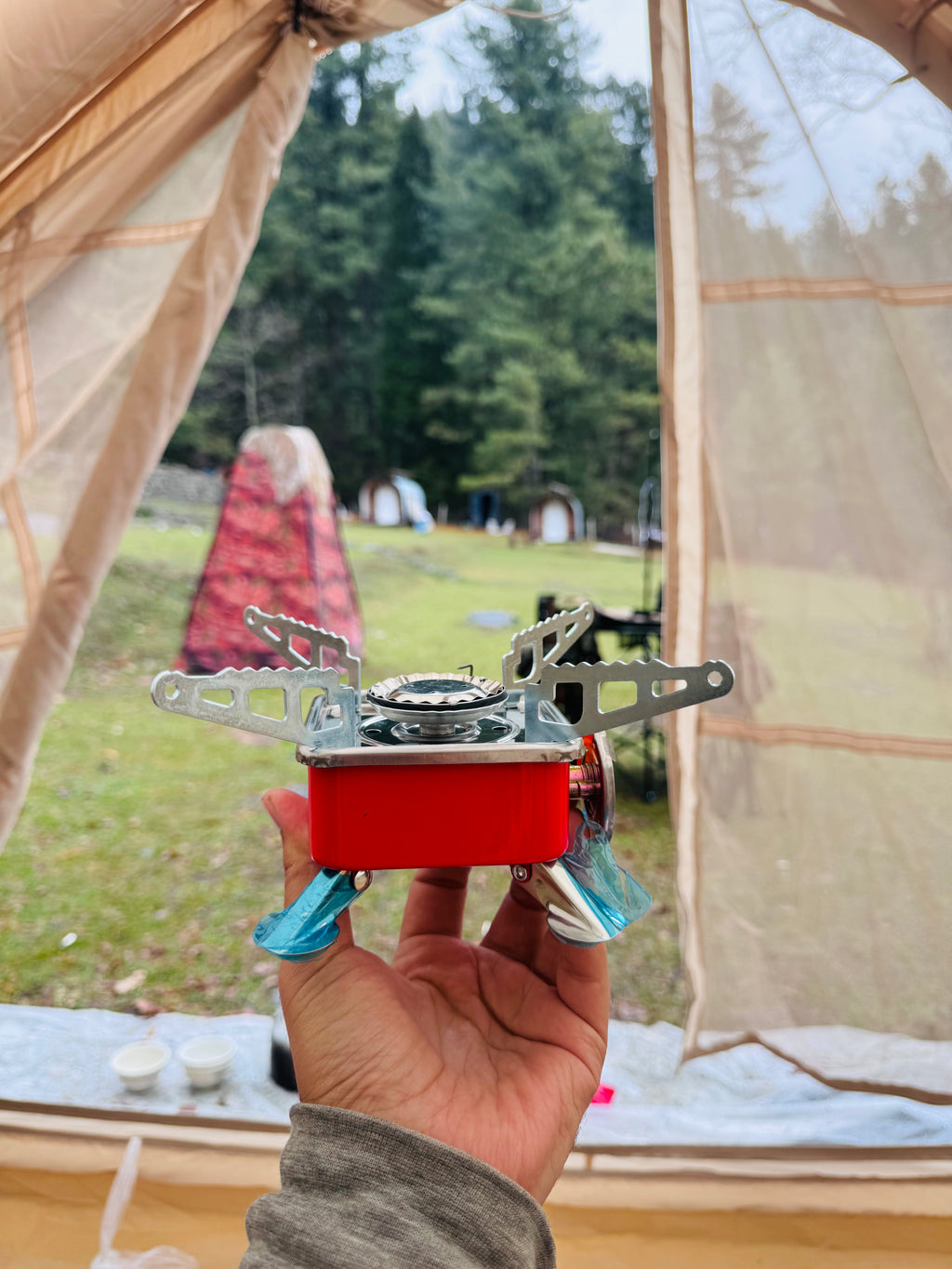 K-202 Camping Card Type Gas Stove
