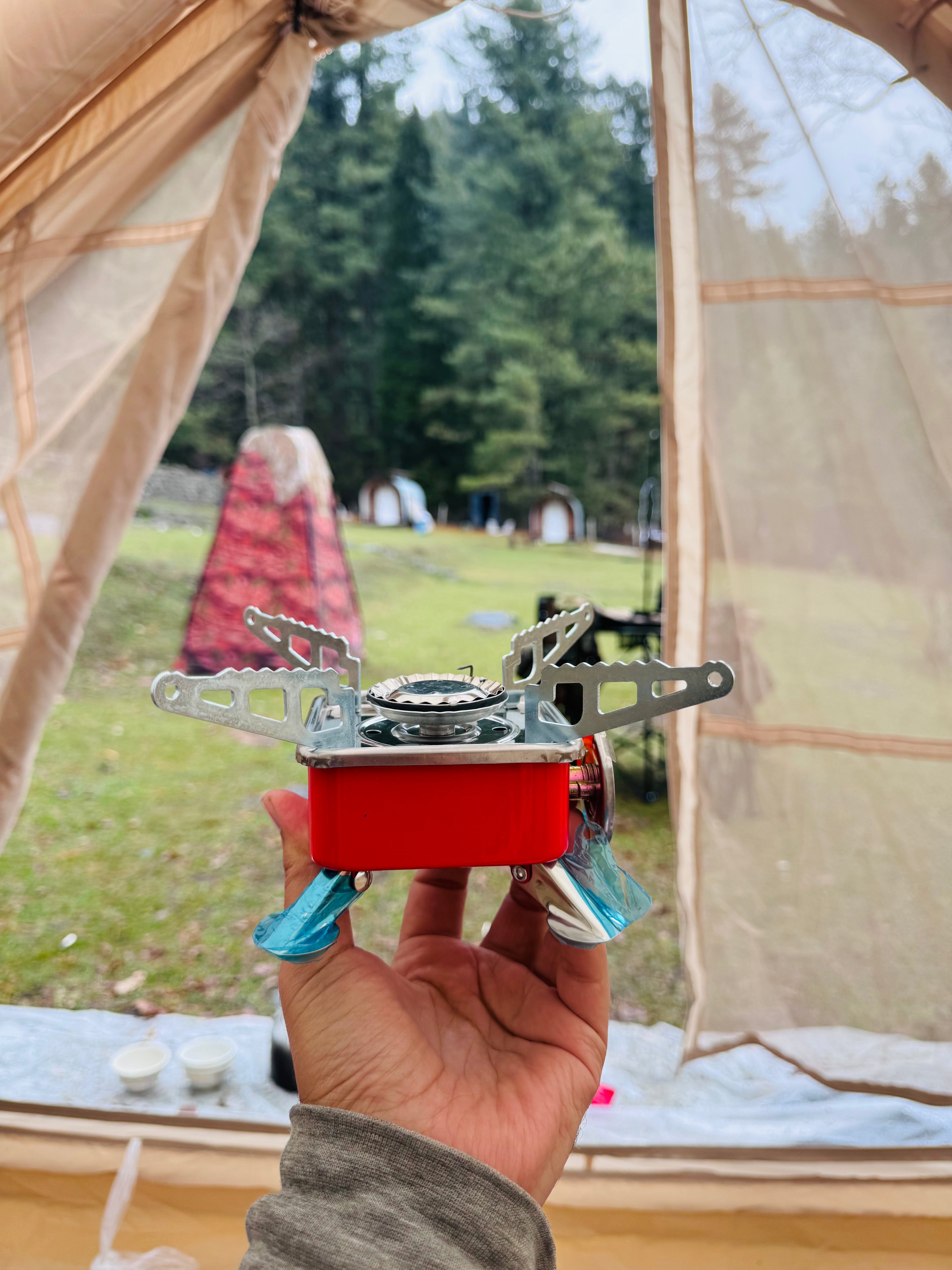 K-202 Camping Card Type Gas Stove