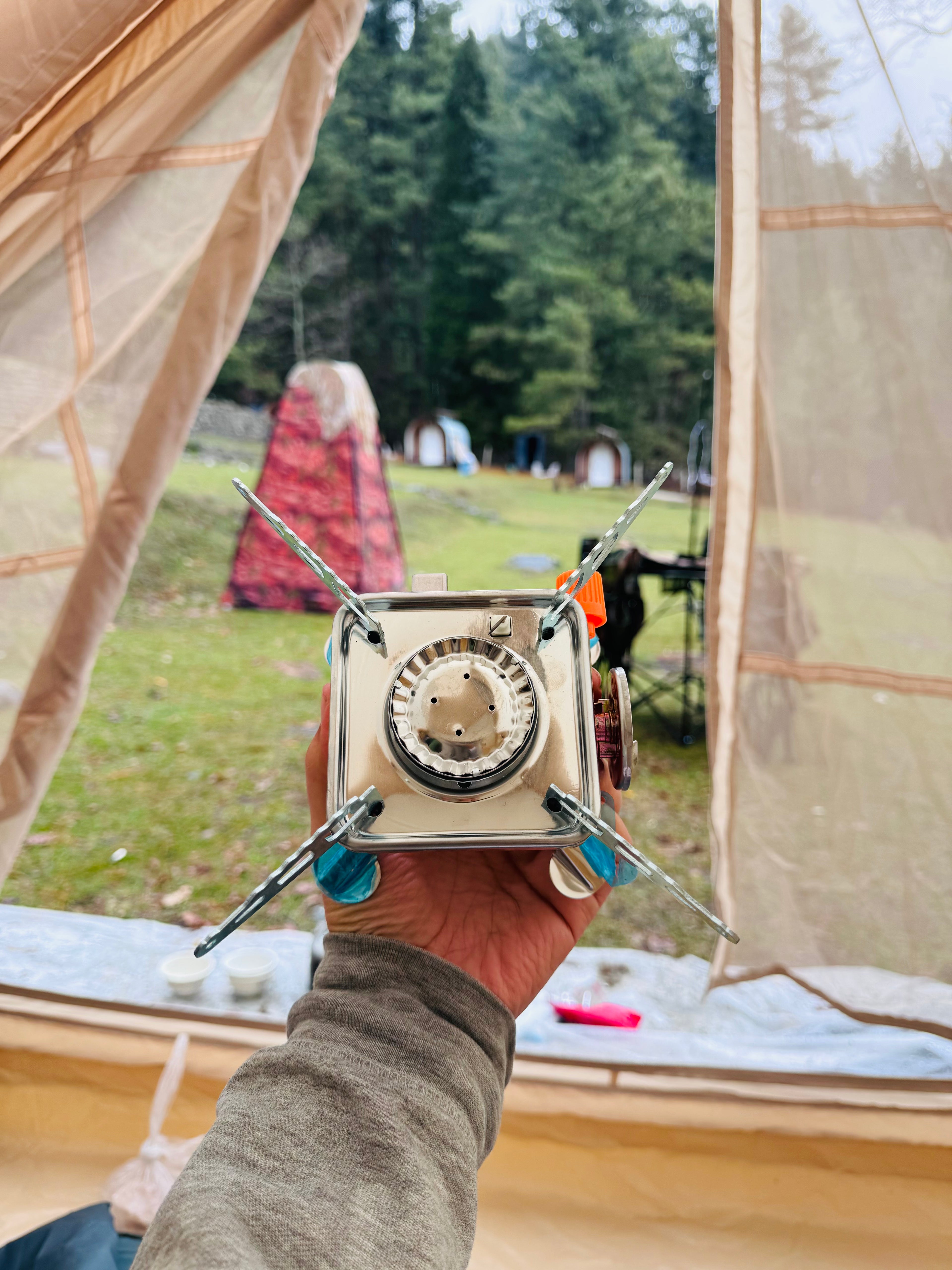 K-202 Camping Card Type Gas Stove