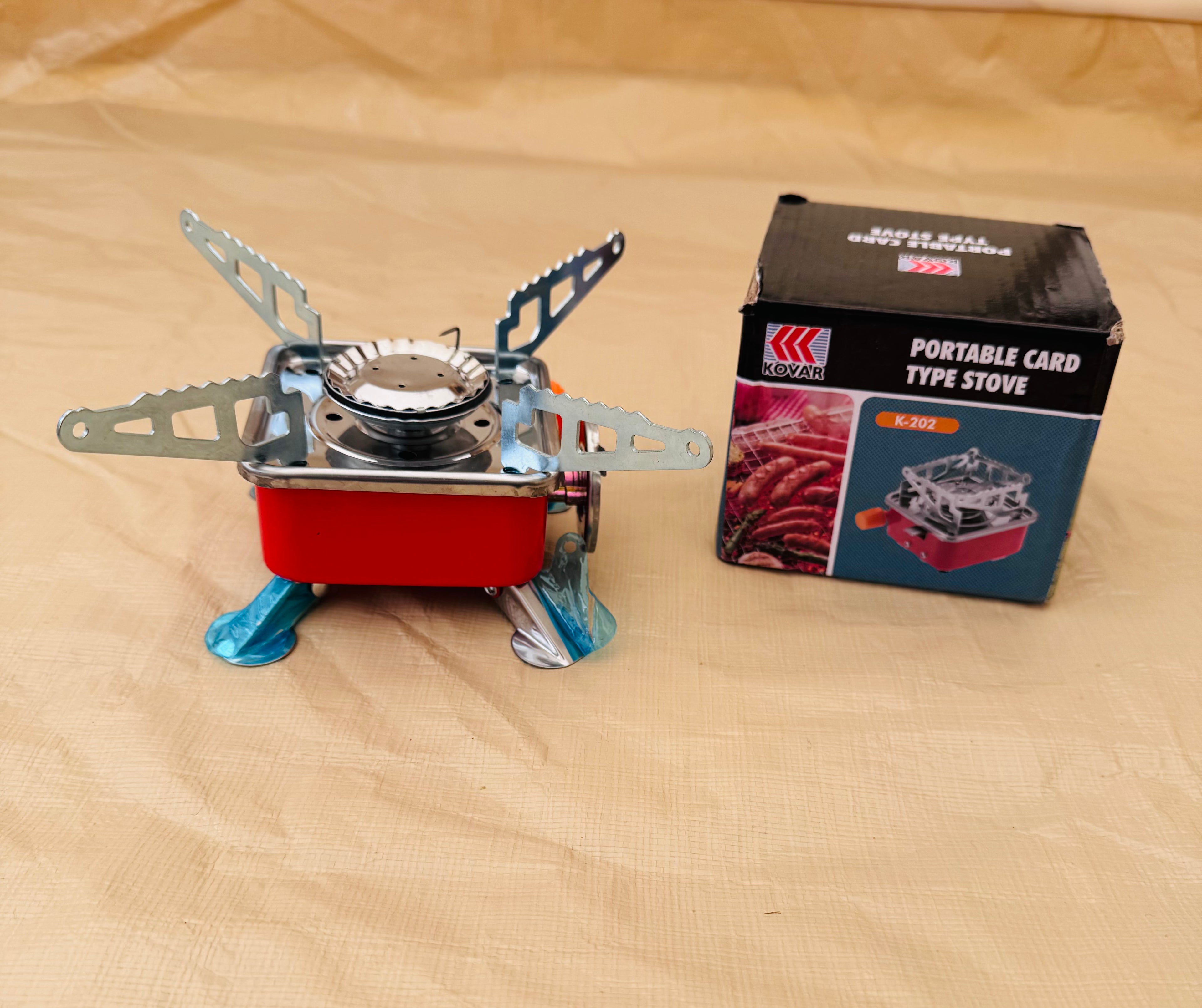 K-202 Camping Card Type Gas Stove