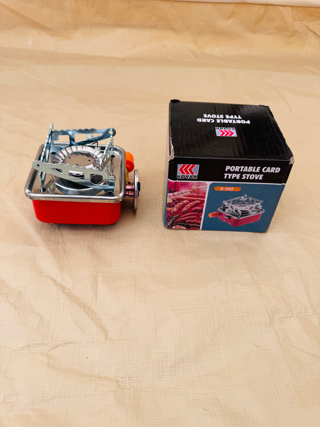 K-202 Camping Card Type Gas Stove