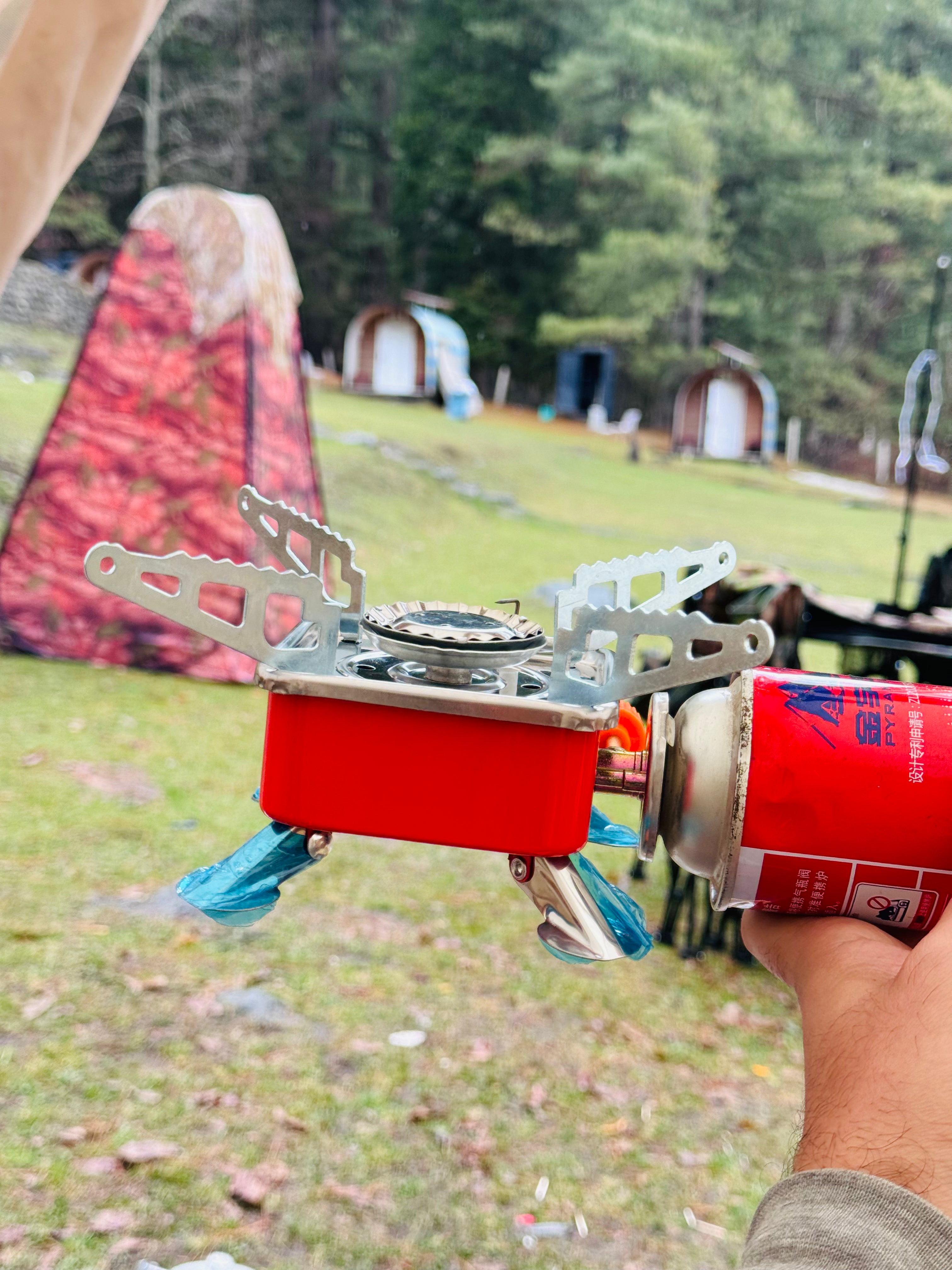 K-202 Camping Card Type Gas Stove