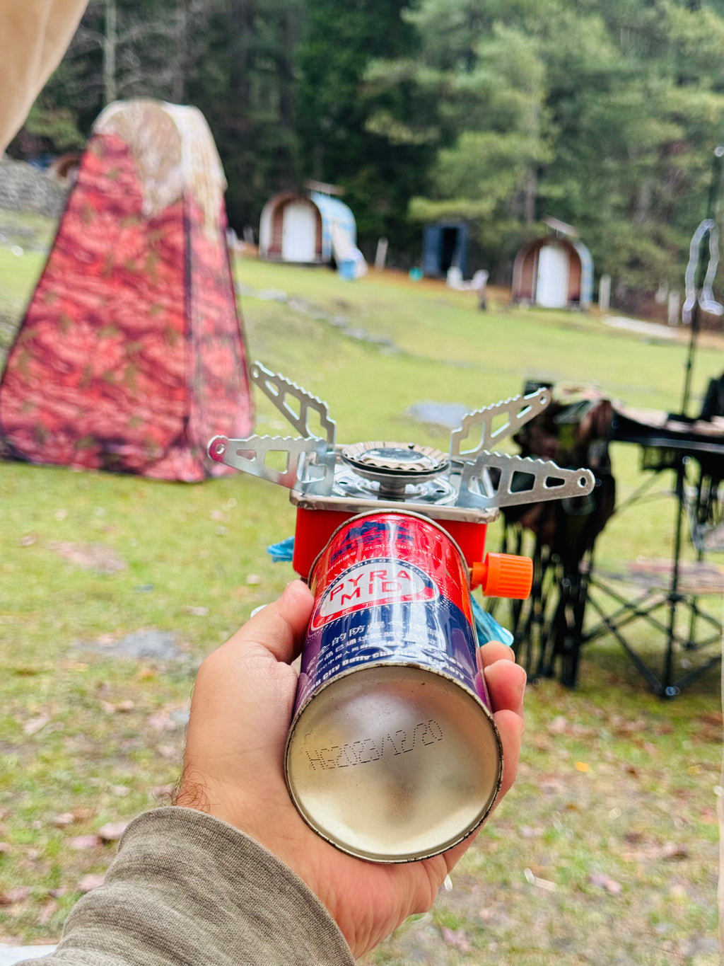 K-202 Camping Card Type Gas Stove