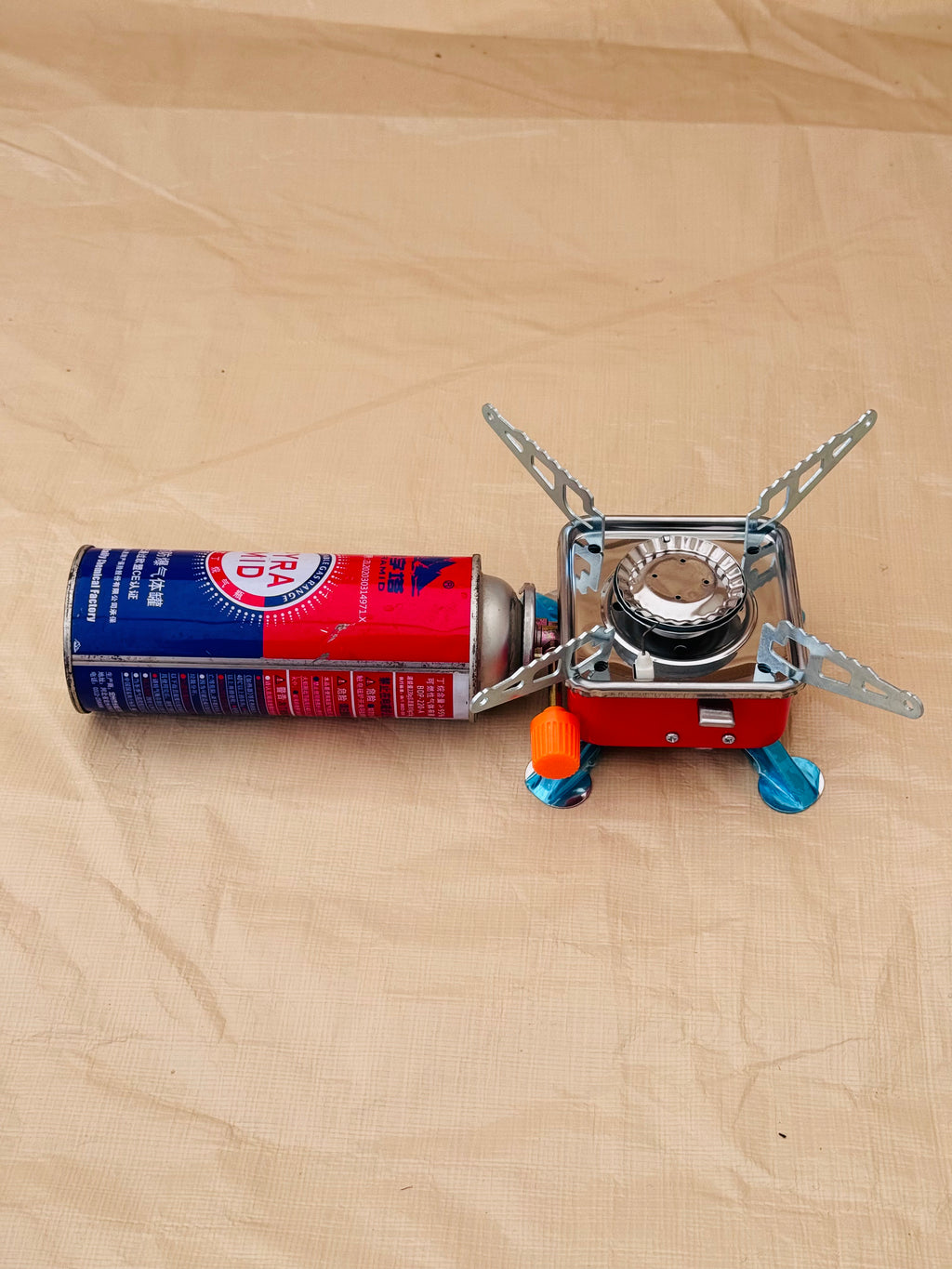 K-202 Camping Card Type Gas Stove