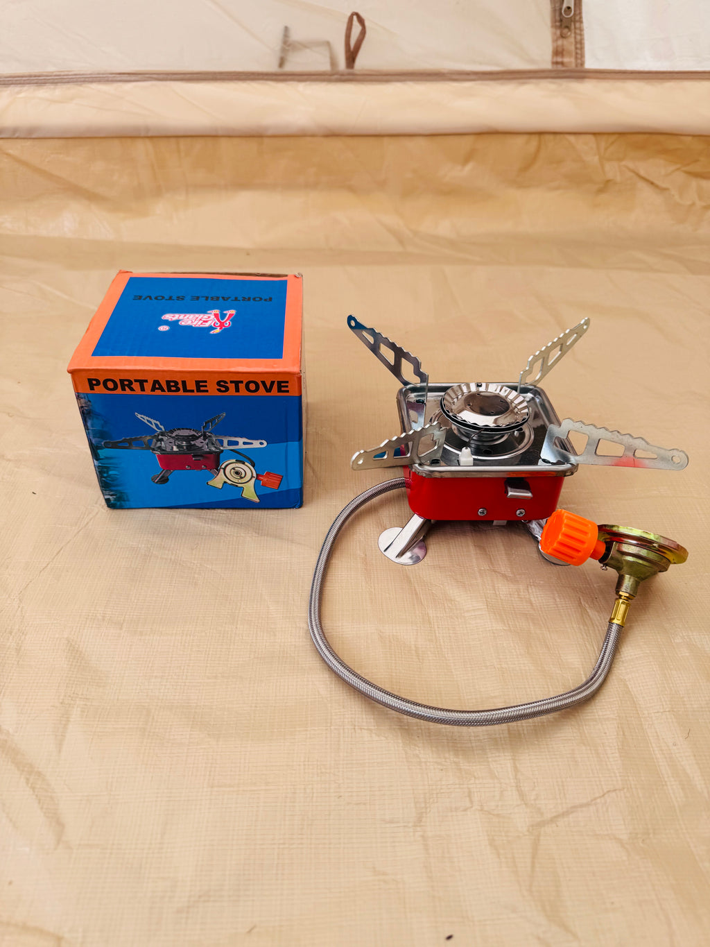 Portable Camping Gas Stove With Wire 202-3