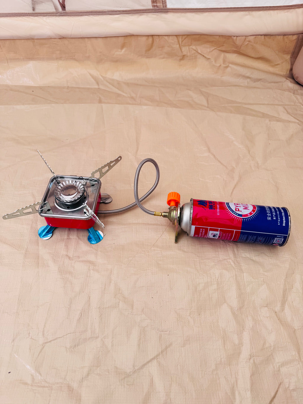 Portable Camping Gas Stove With Wire 202-3