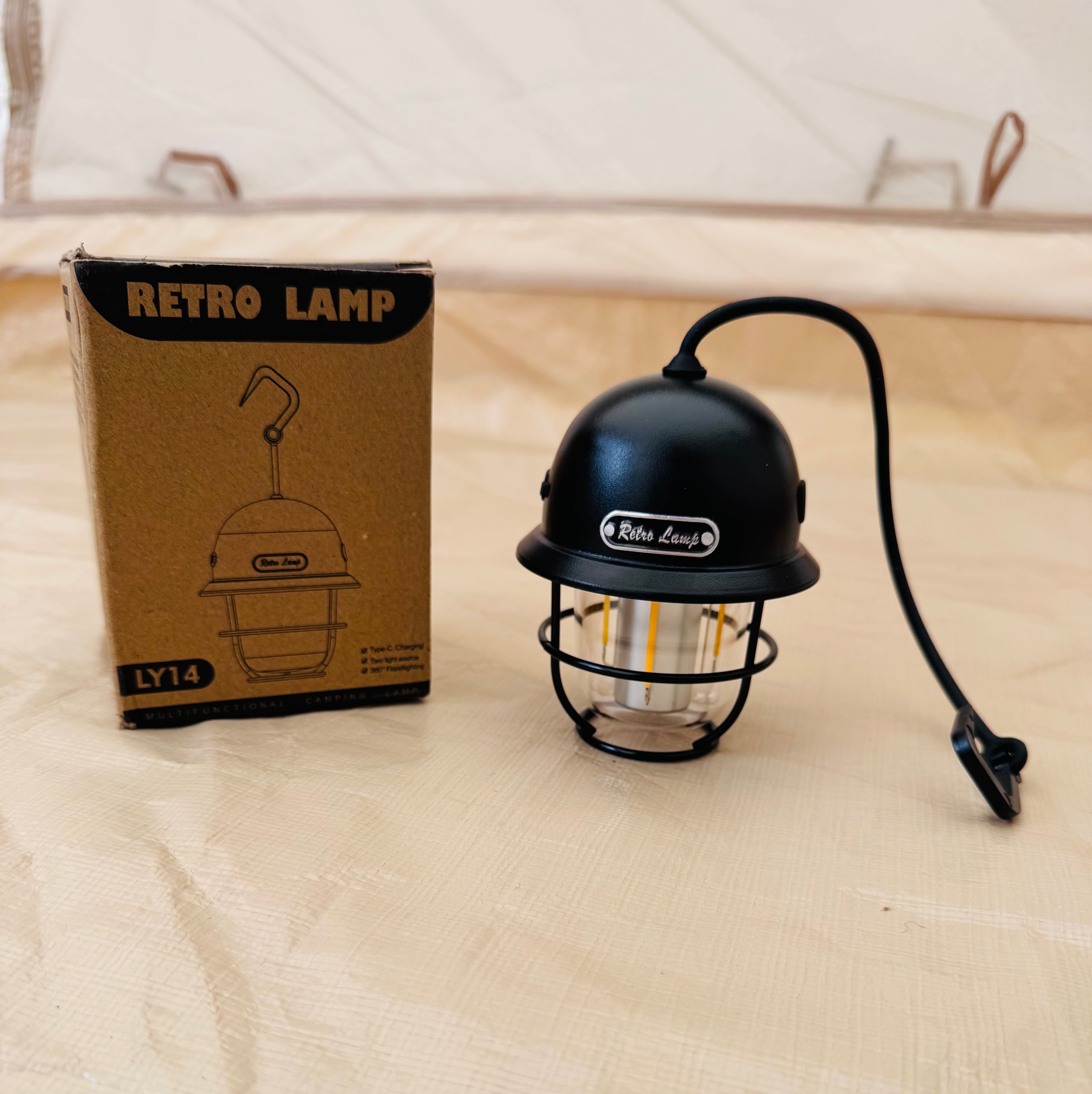Ly-14 Camping Hanging Retro Lamp
