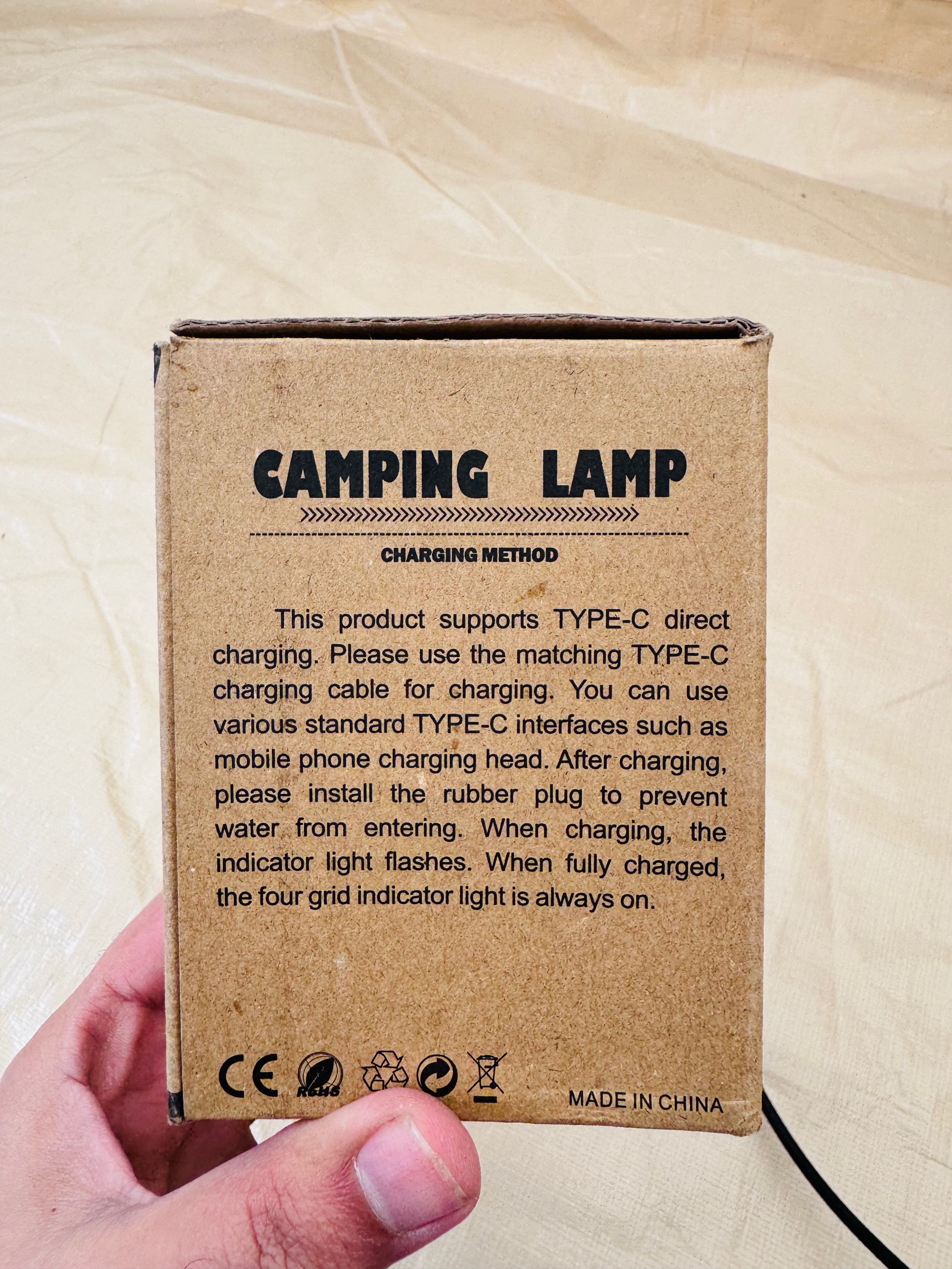 Ly-14 Camping Hanging Retro Lamp