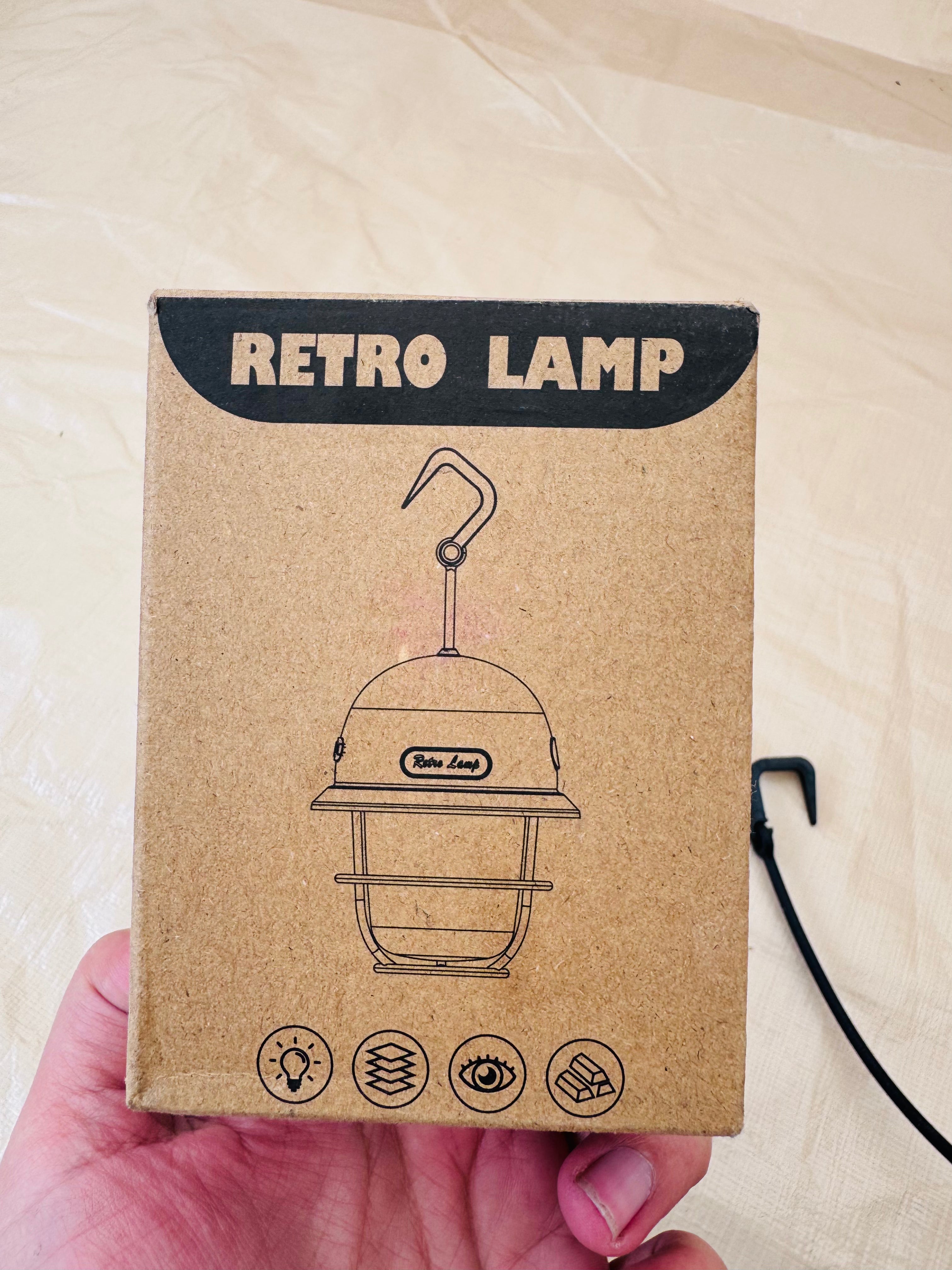 Ly-14 Camping Hanging Retro Lamp