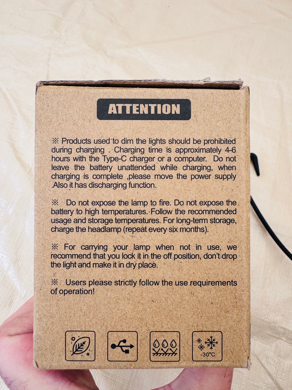 Ly-14 Camping Hanging Retro Lamp