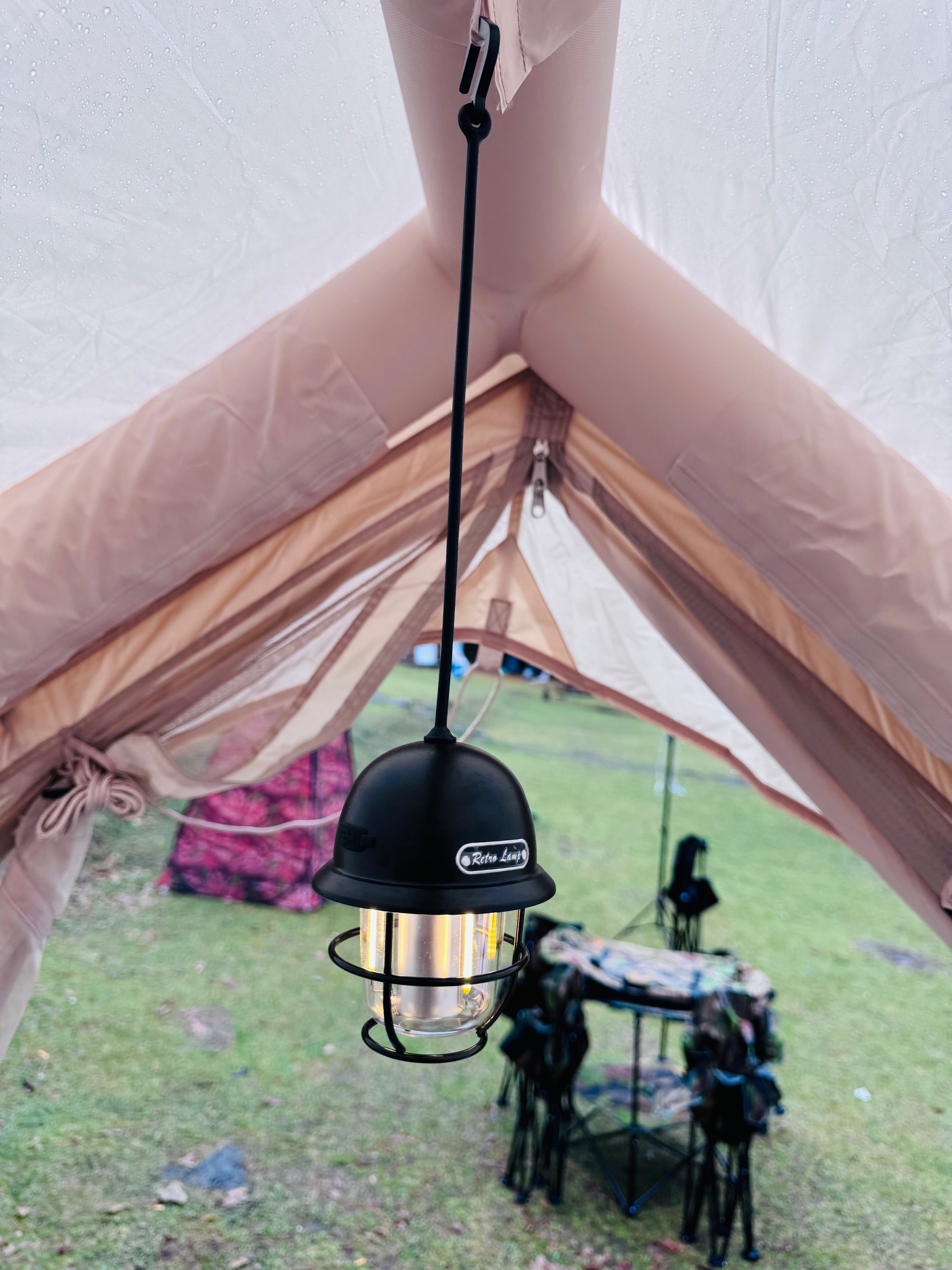 Ly-14 Camping Hanging Retro Lamp