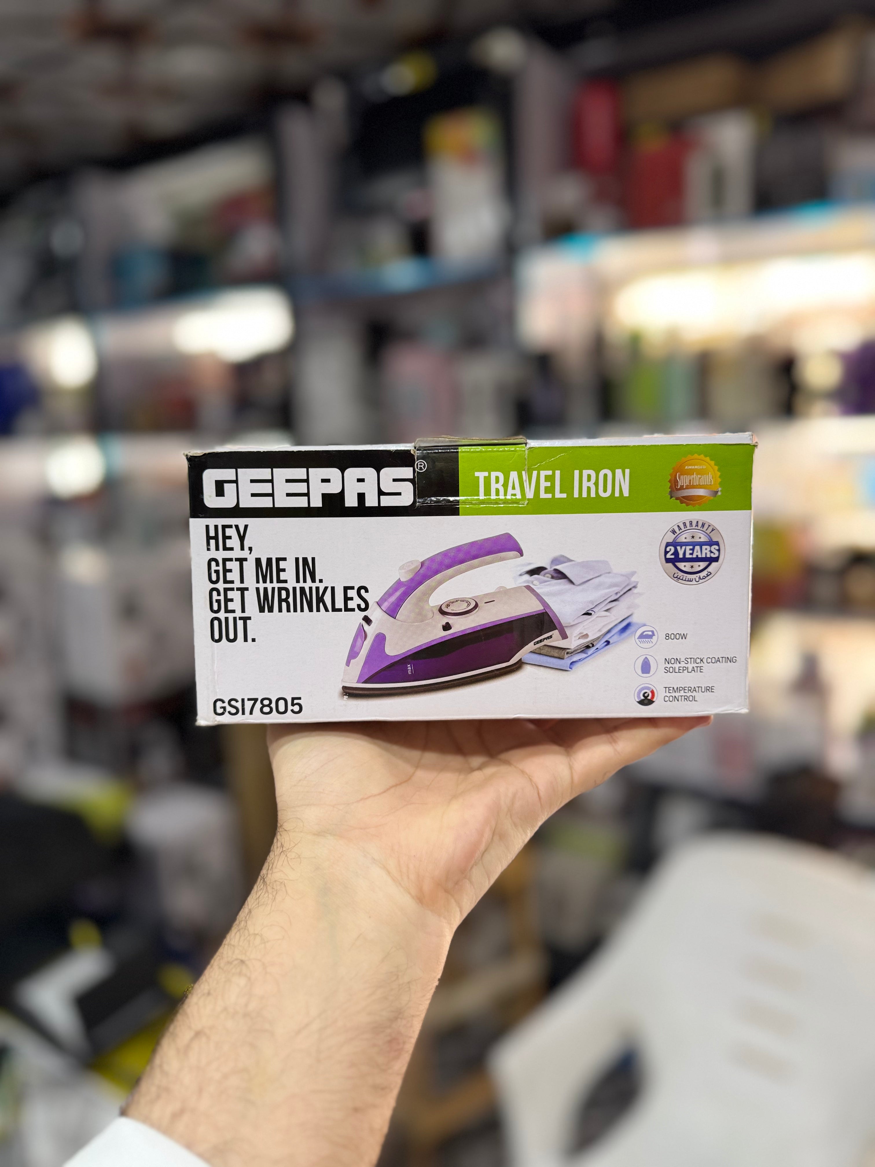 Geepas Travel Iron GSI7805