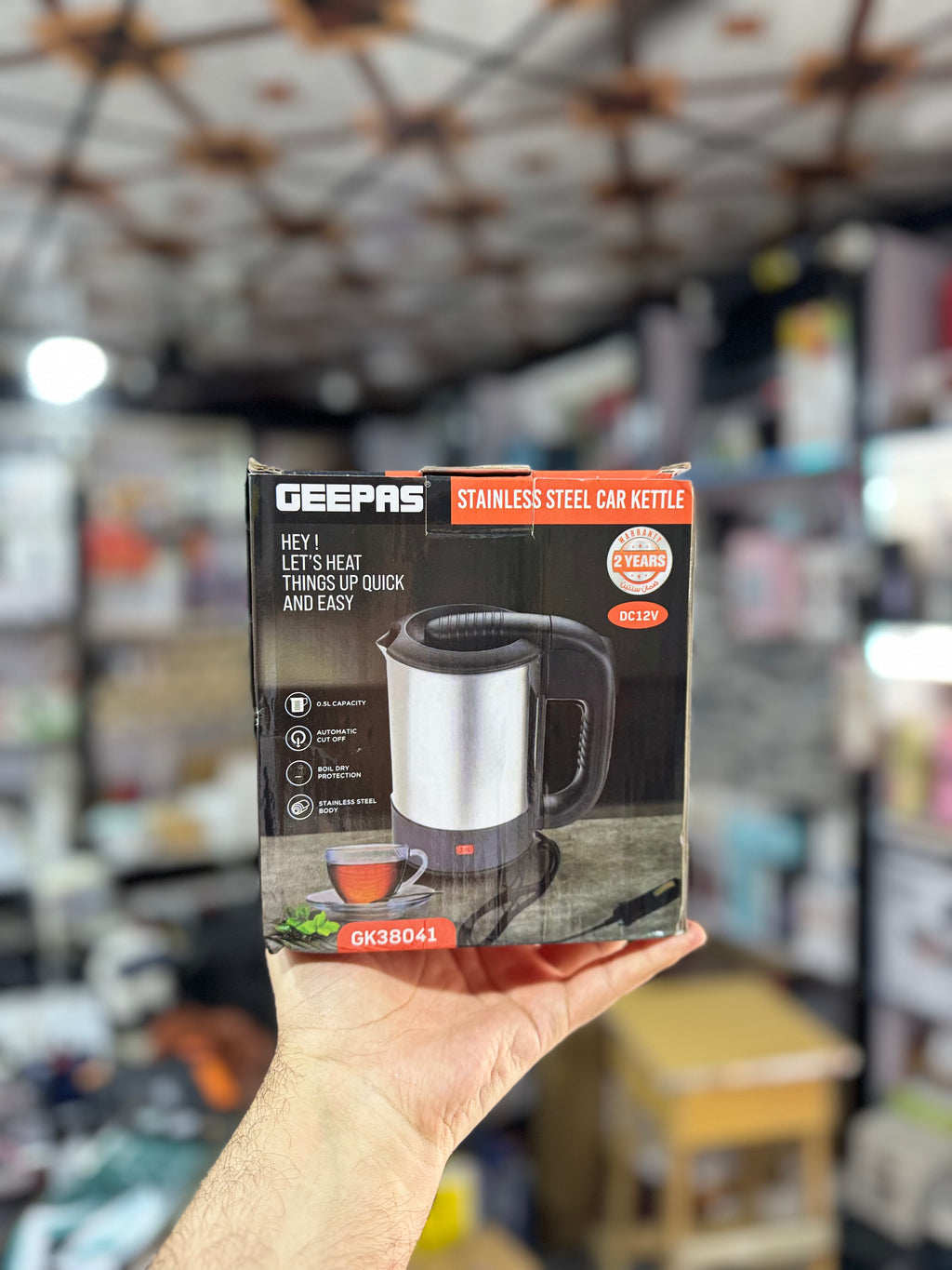 Geepas 12V Car Kettle
