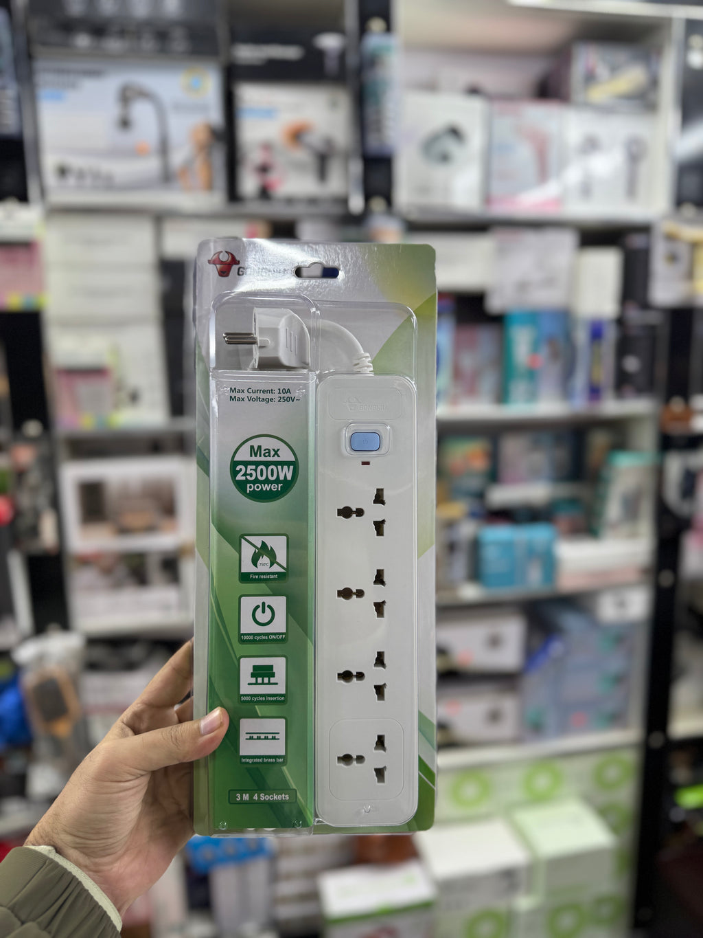 Gongniu 3 Pin 4 Way Extension Board with 3M Wire