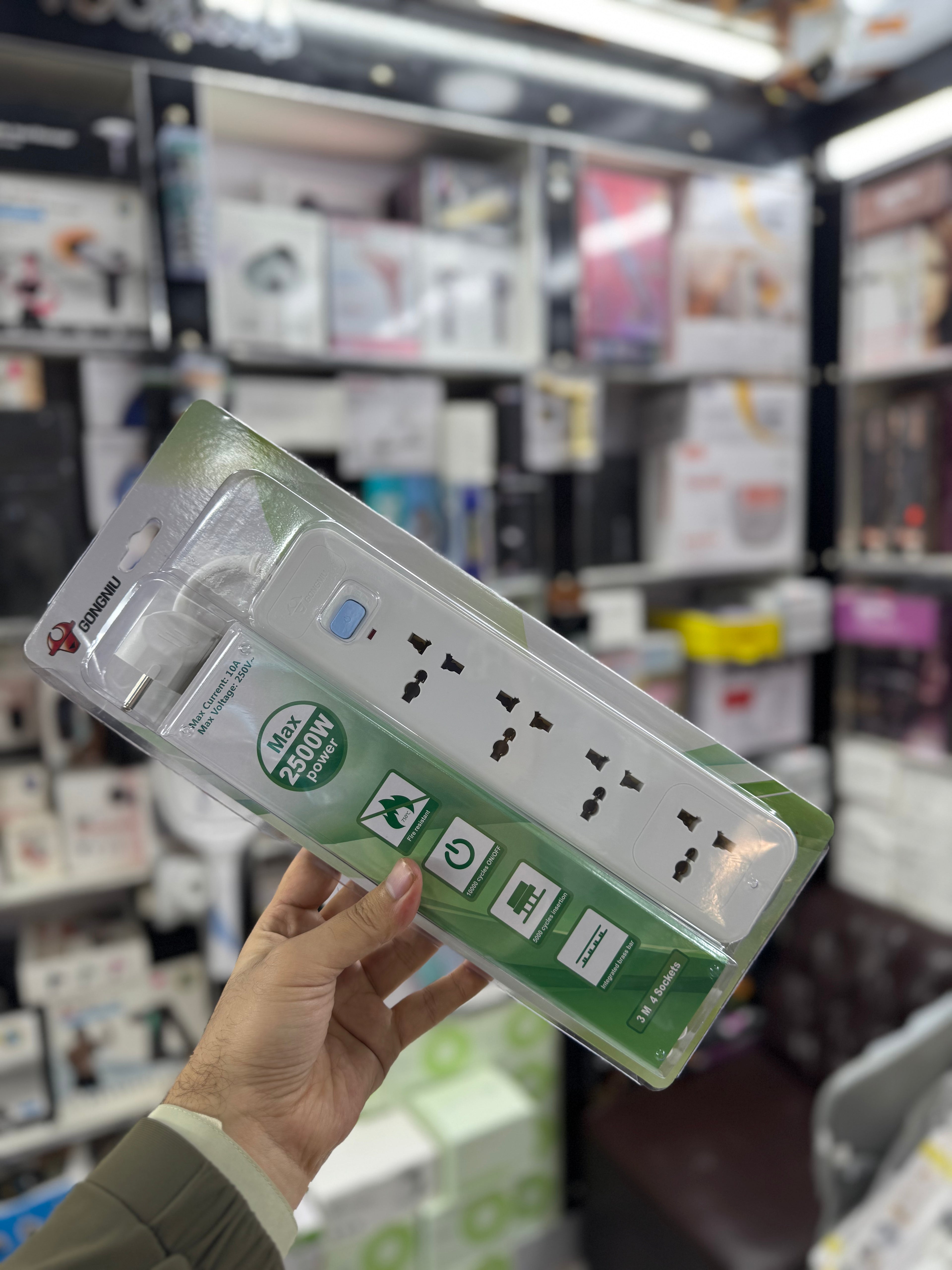 Gongniu 3 Pin 4 Way Extension Board with 3M Wire