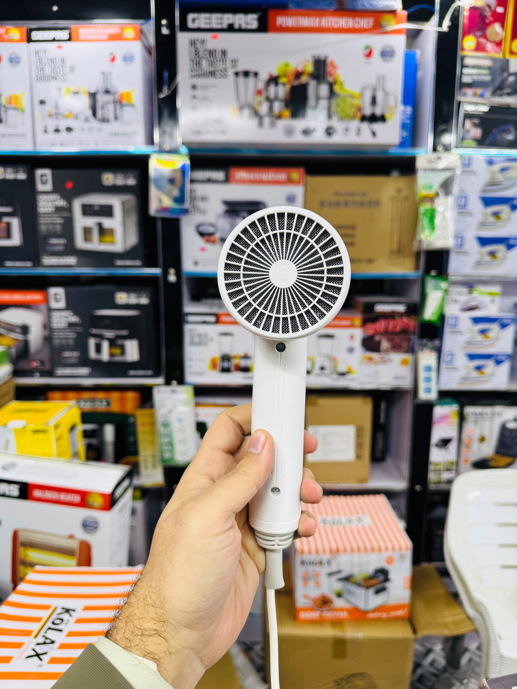 Geepas Wall Mounted Hair Dryer  GHD86073