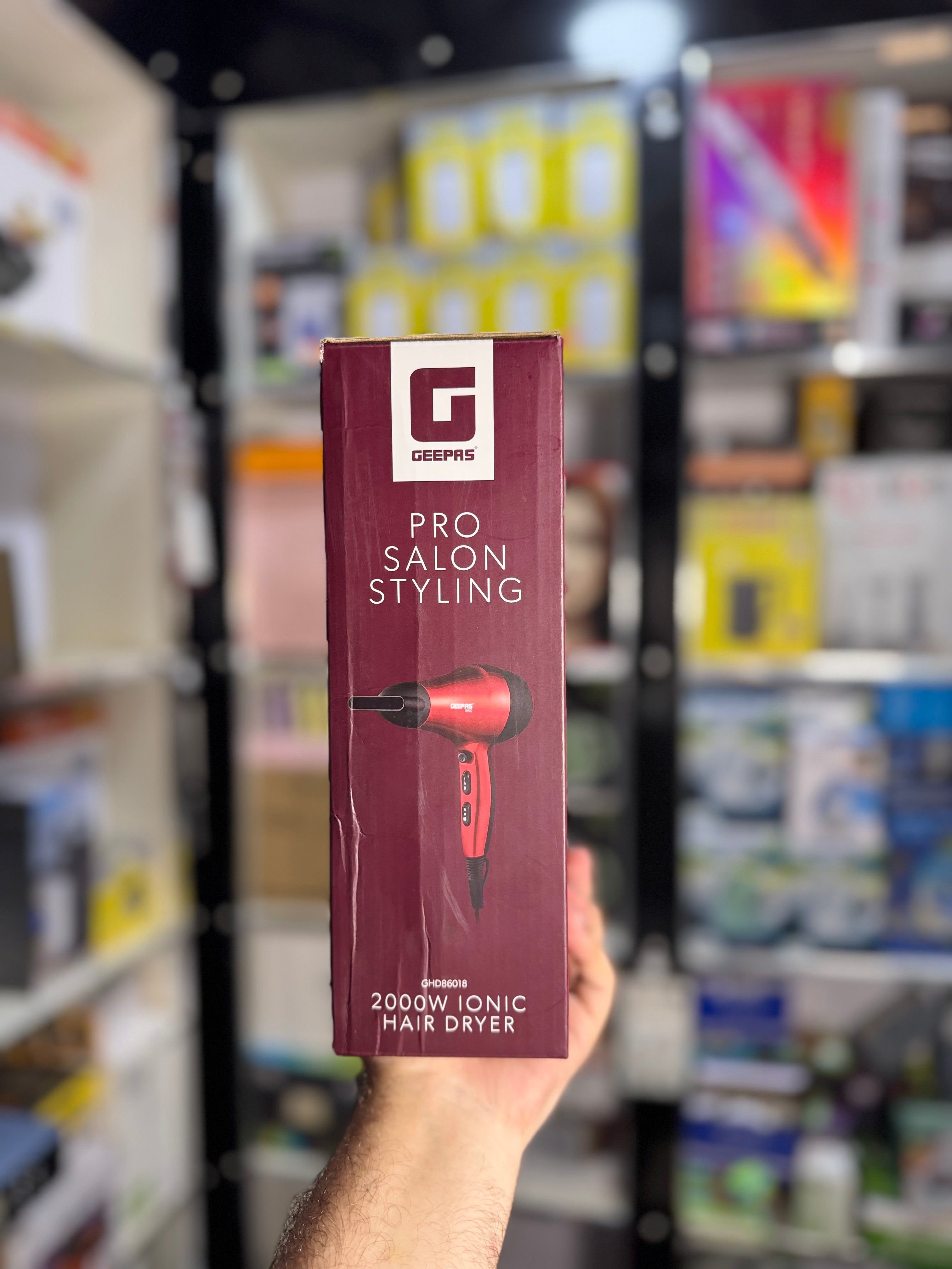 Geepas hair Dryer GHD86018