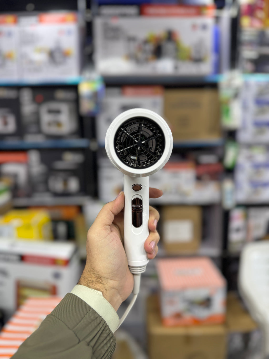 Geepas Wall Mounted Hair Dryer  GHD86073