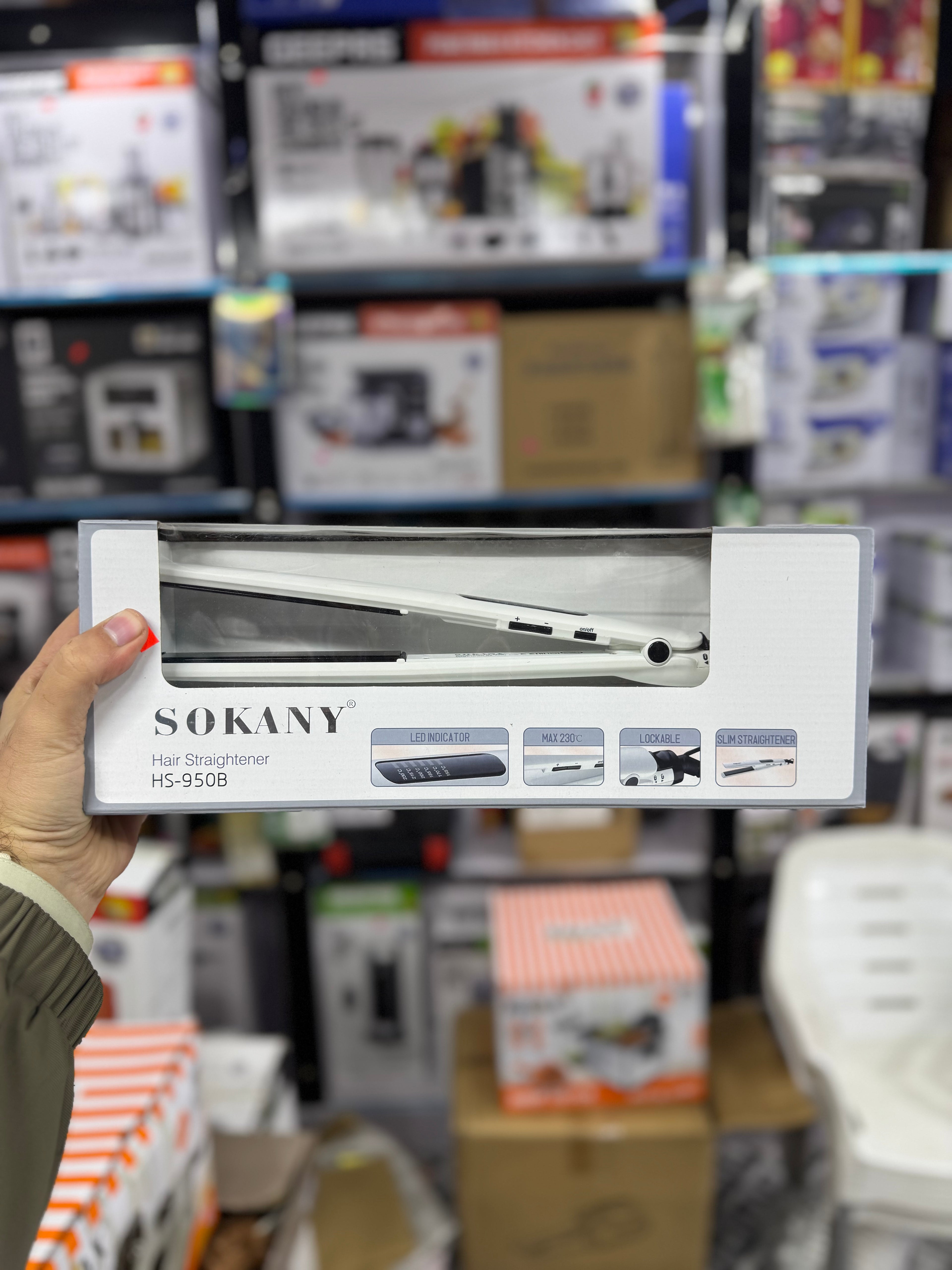 Sokany Hair Starightener HS-950B