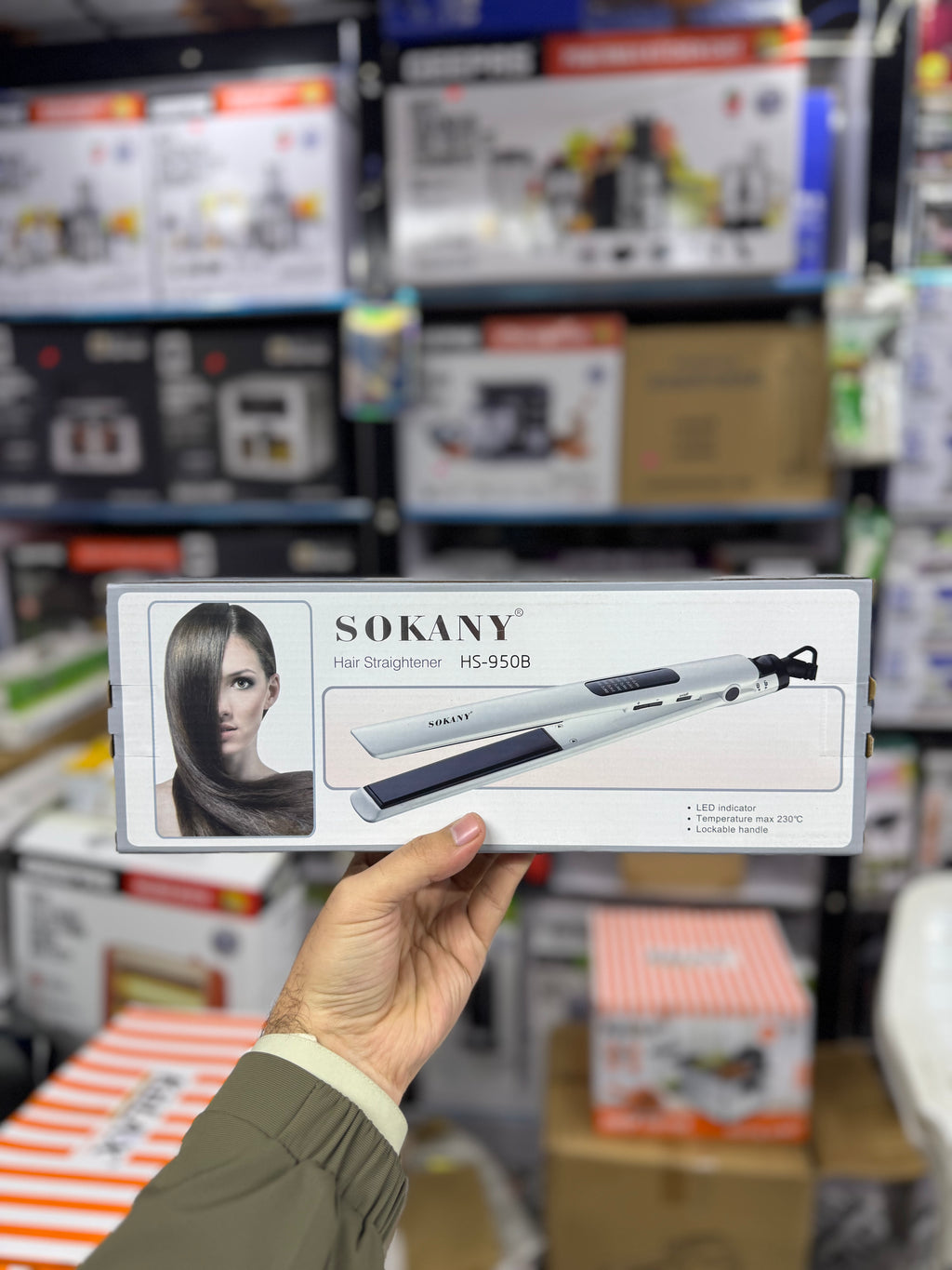 Sokany Hair Starightener HS-950B