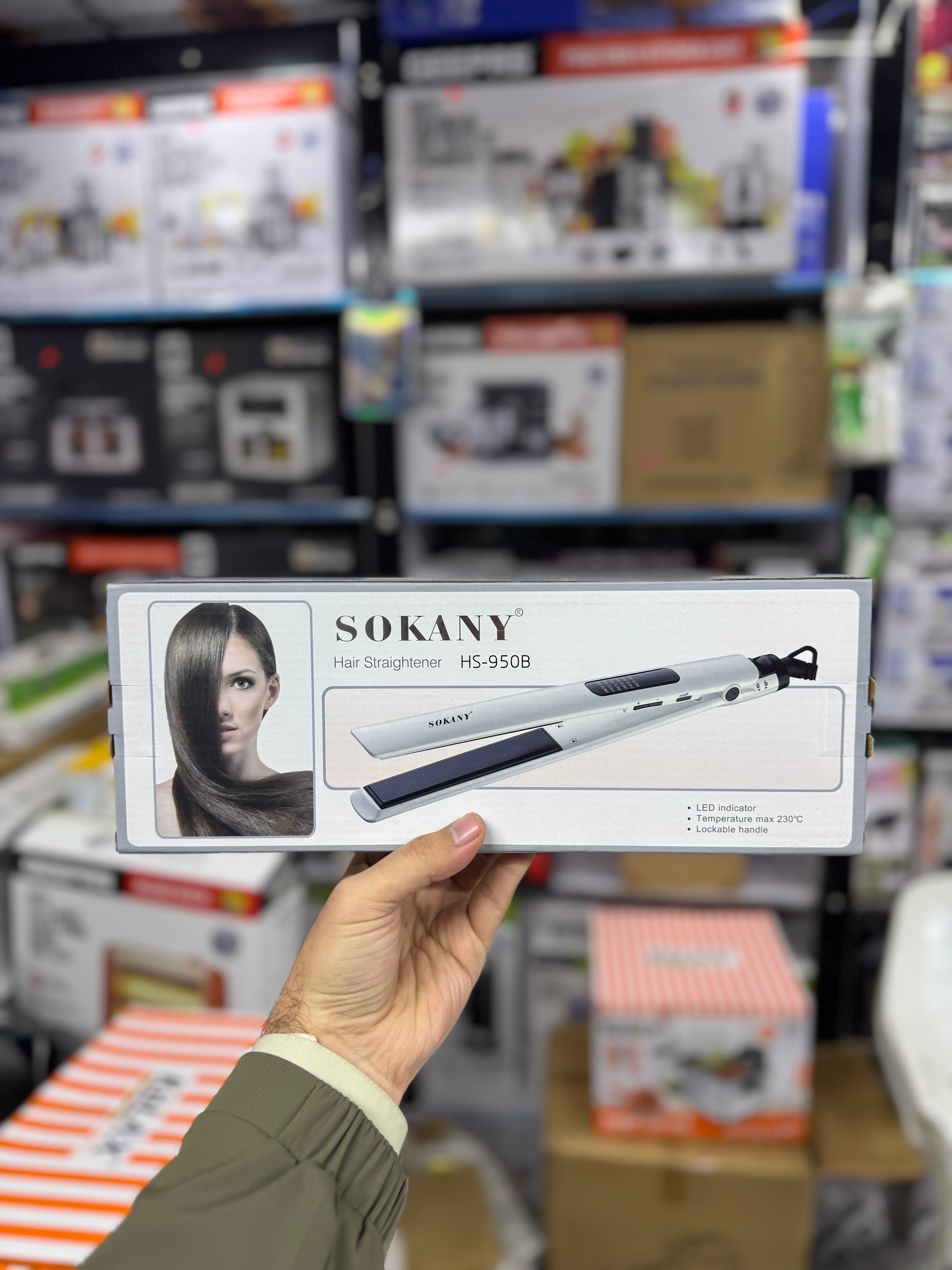 Sokany Hair Starightener HS-950B