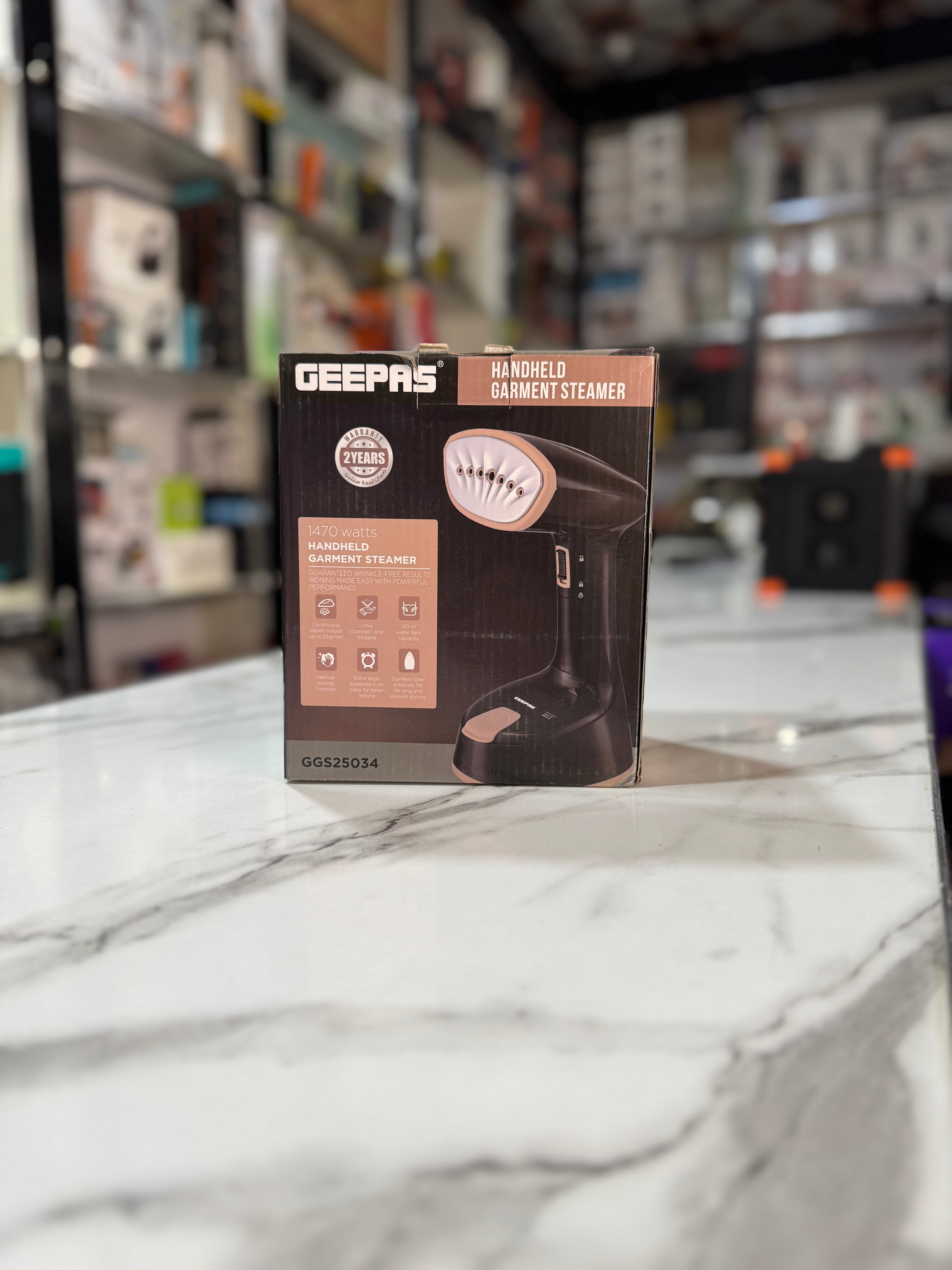 Geepas Hand Steamer GGS25034