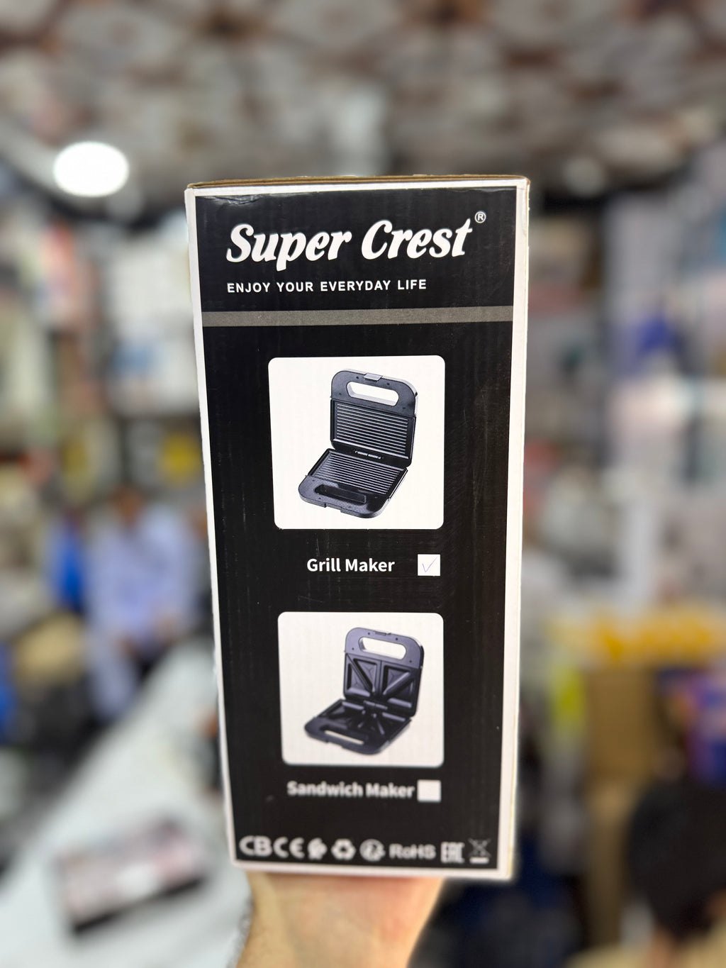 Super Crest Sandwich Maker SCT-6026