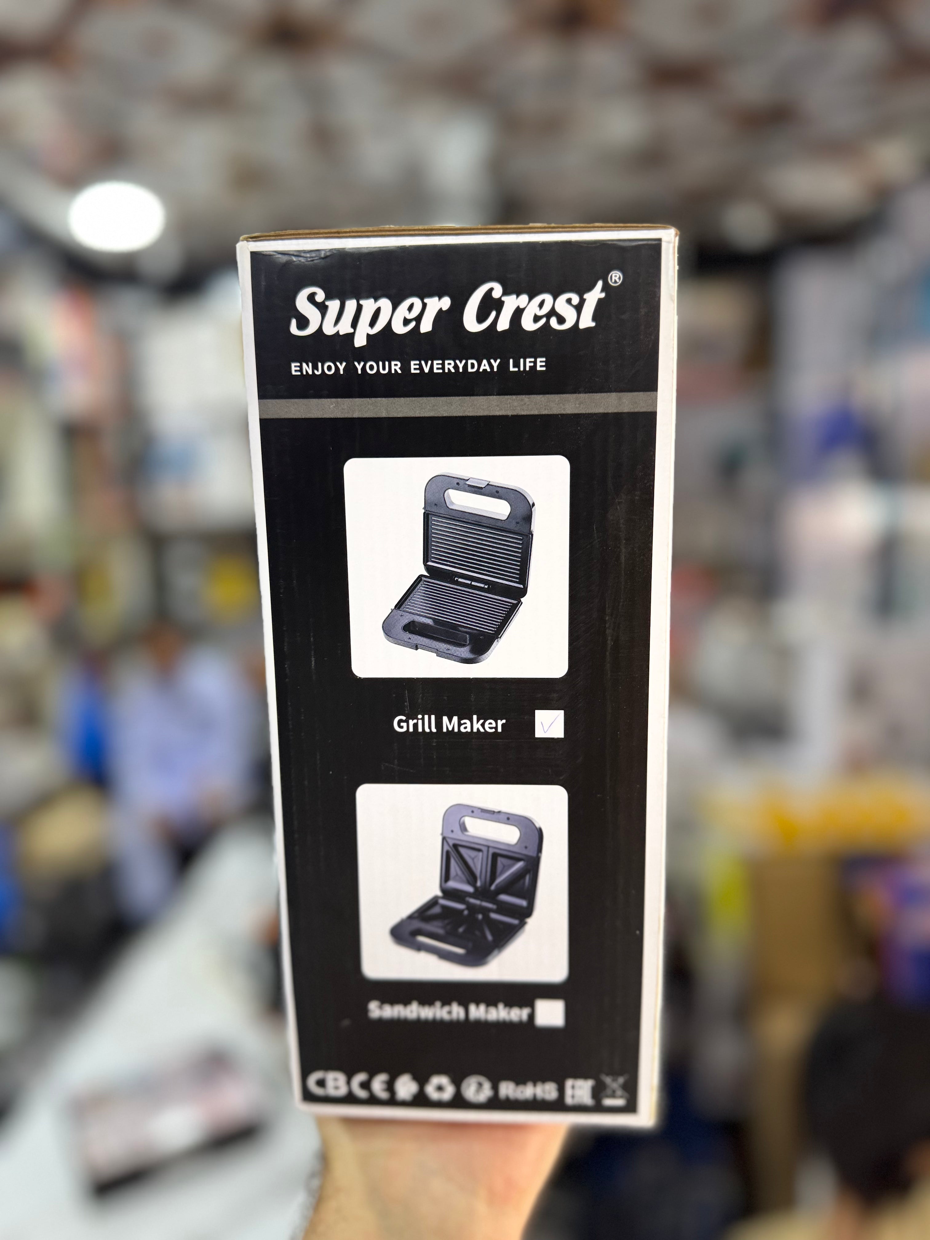 Super Crest Sandwich Maker SCT-6026