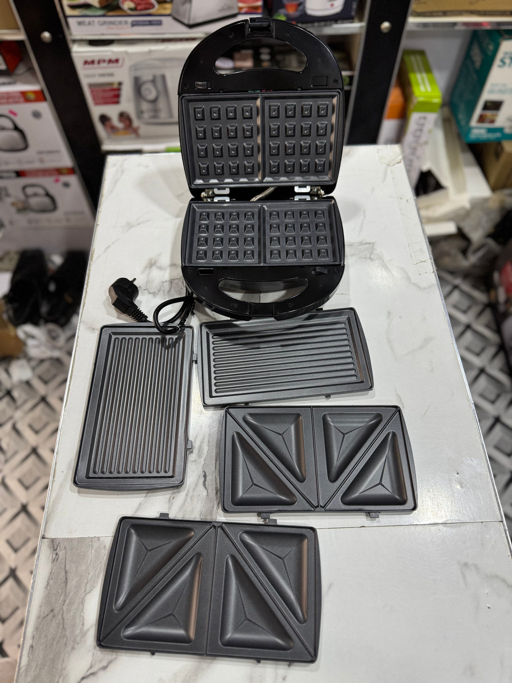 3 in 1 Super Crest Sandwich Maker -6021