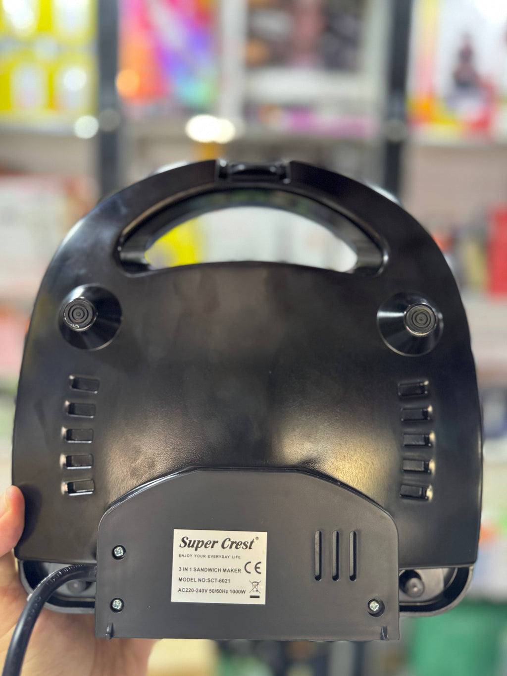 3 in 1 Super Crest Sandwich Maker -6021