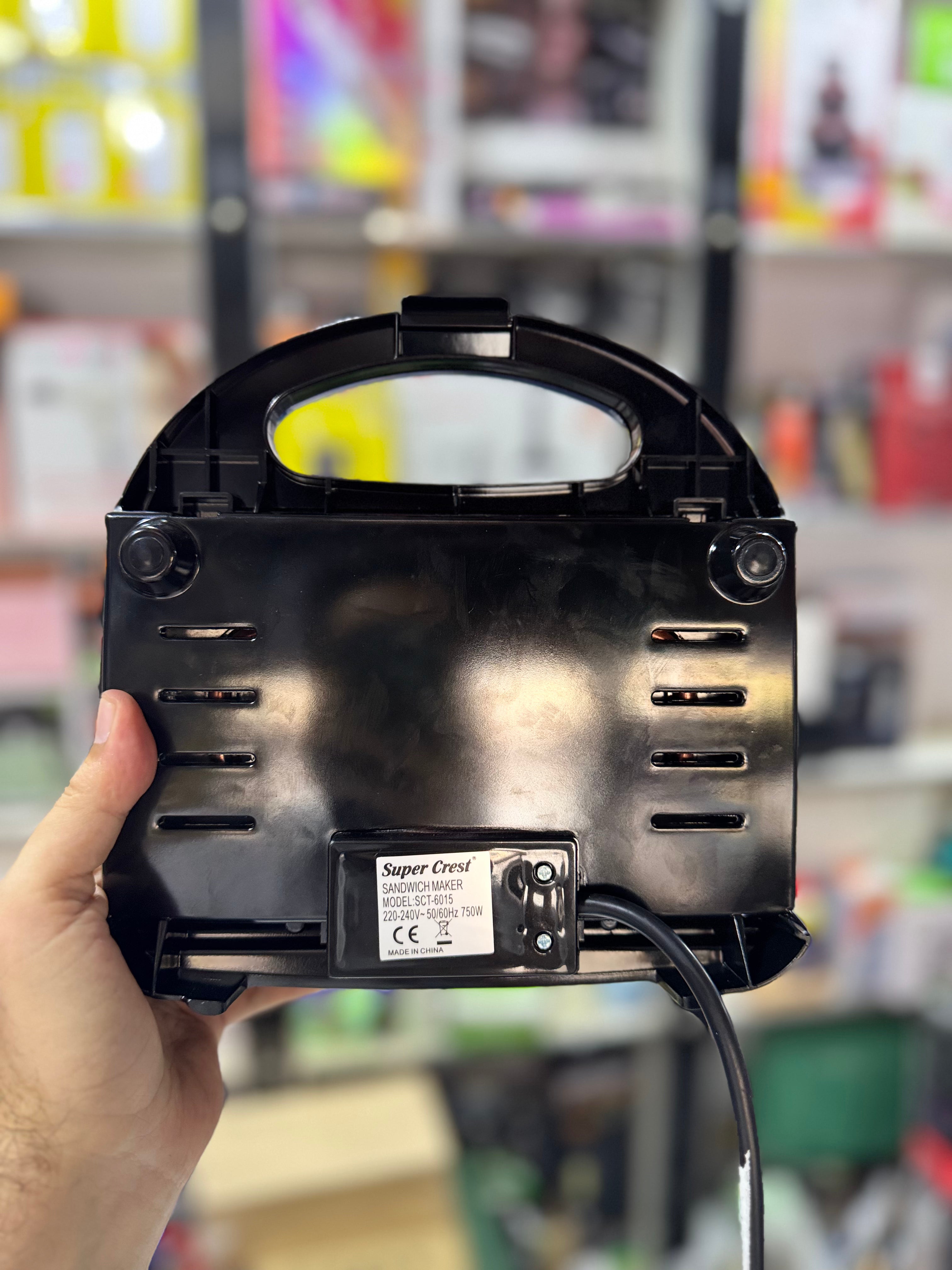 Super Crest Sandwich Maker SCT-6015