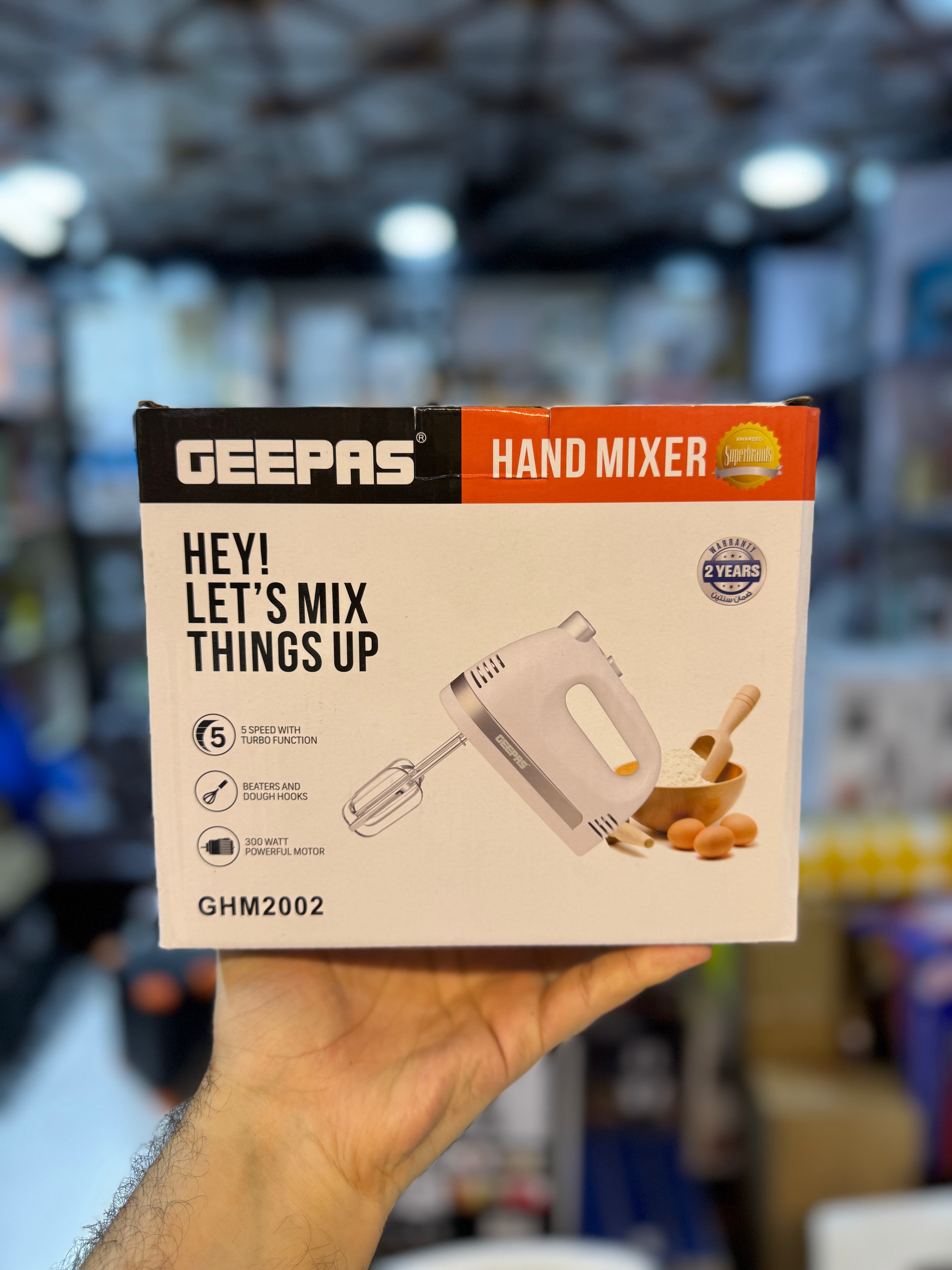 Geepas Hand Mixer