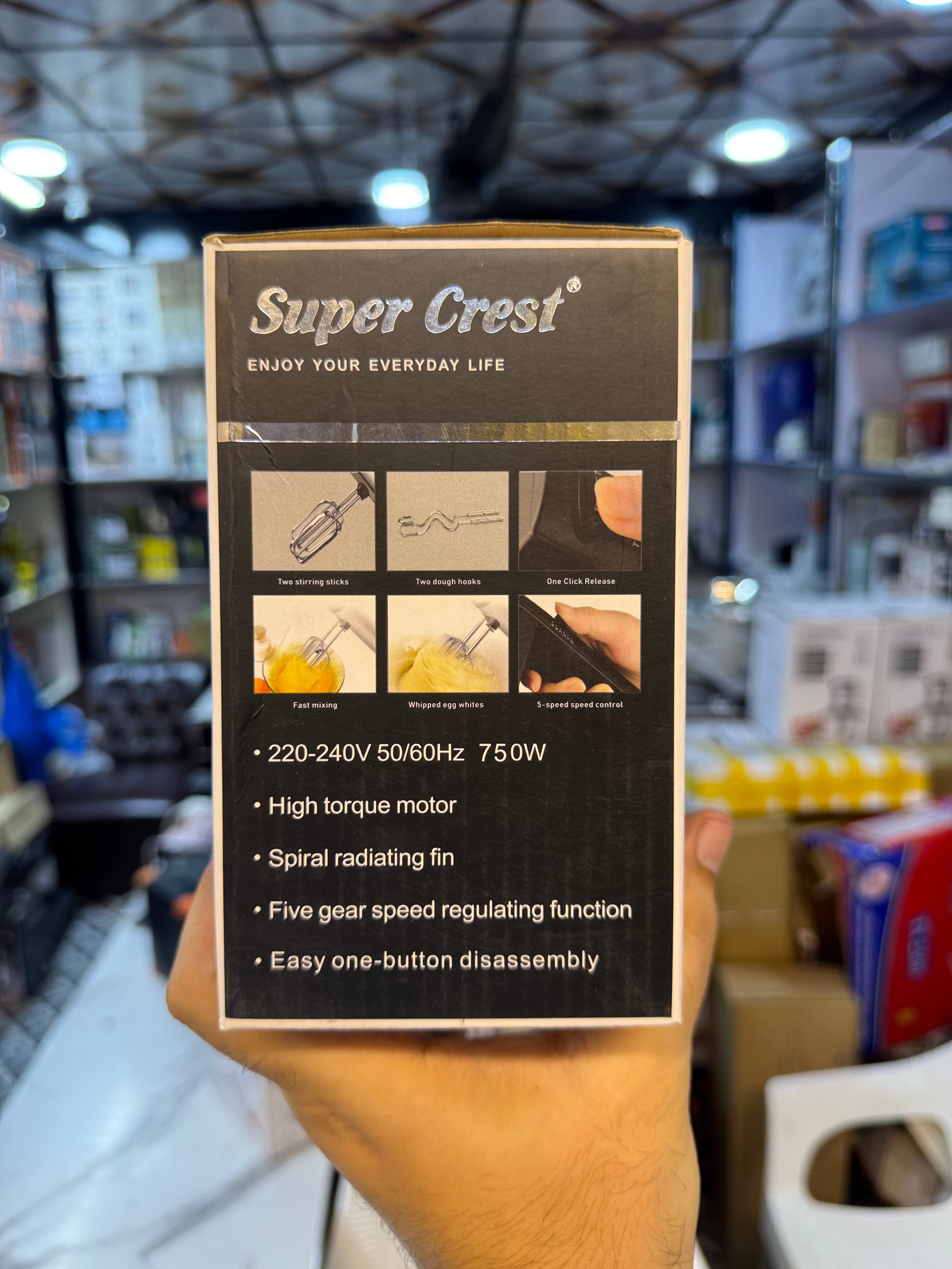 Super Crest Hand Mixer