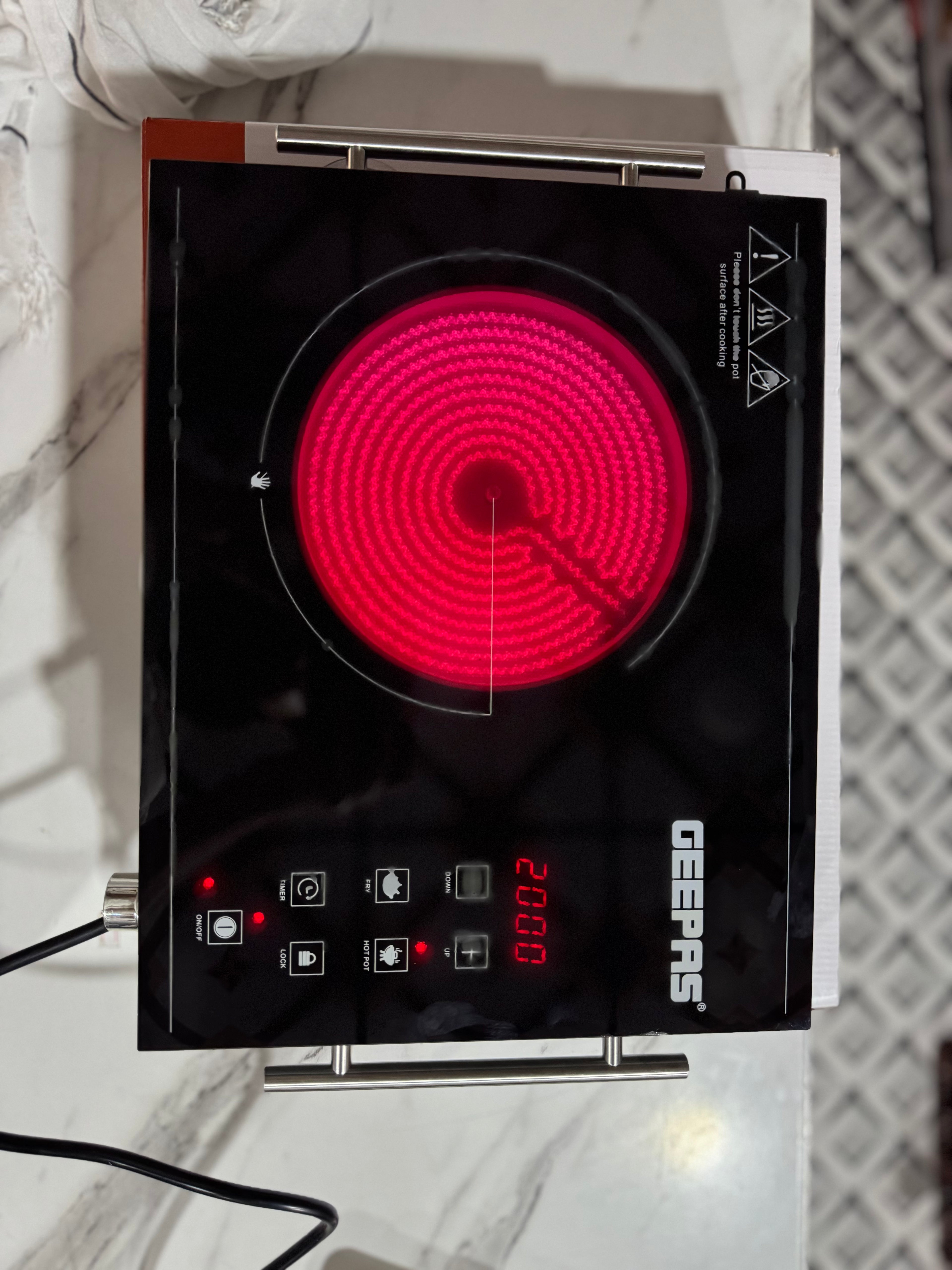 Geepas Infrared Hot Plate GIC6921P