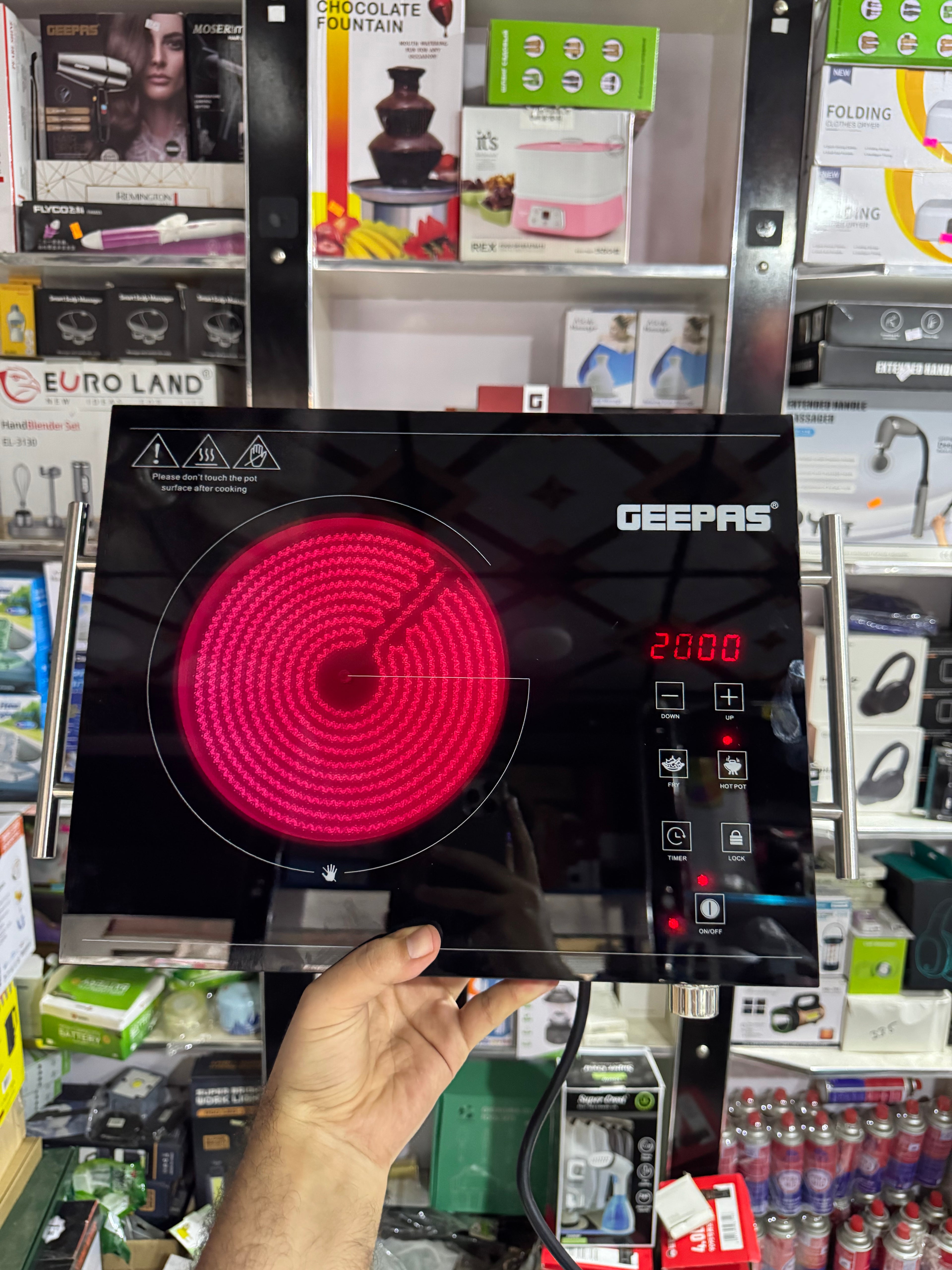 Geepas Infrared Hot Plate GIC6921P