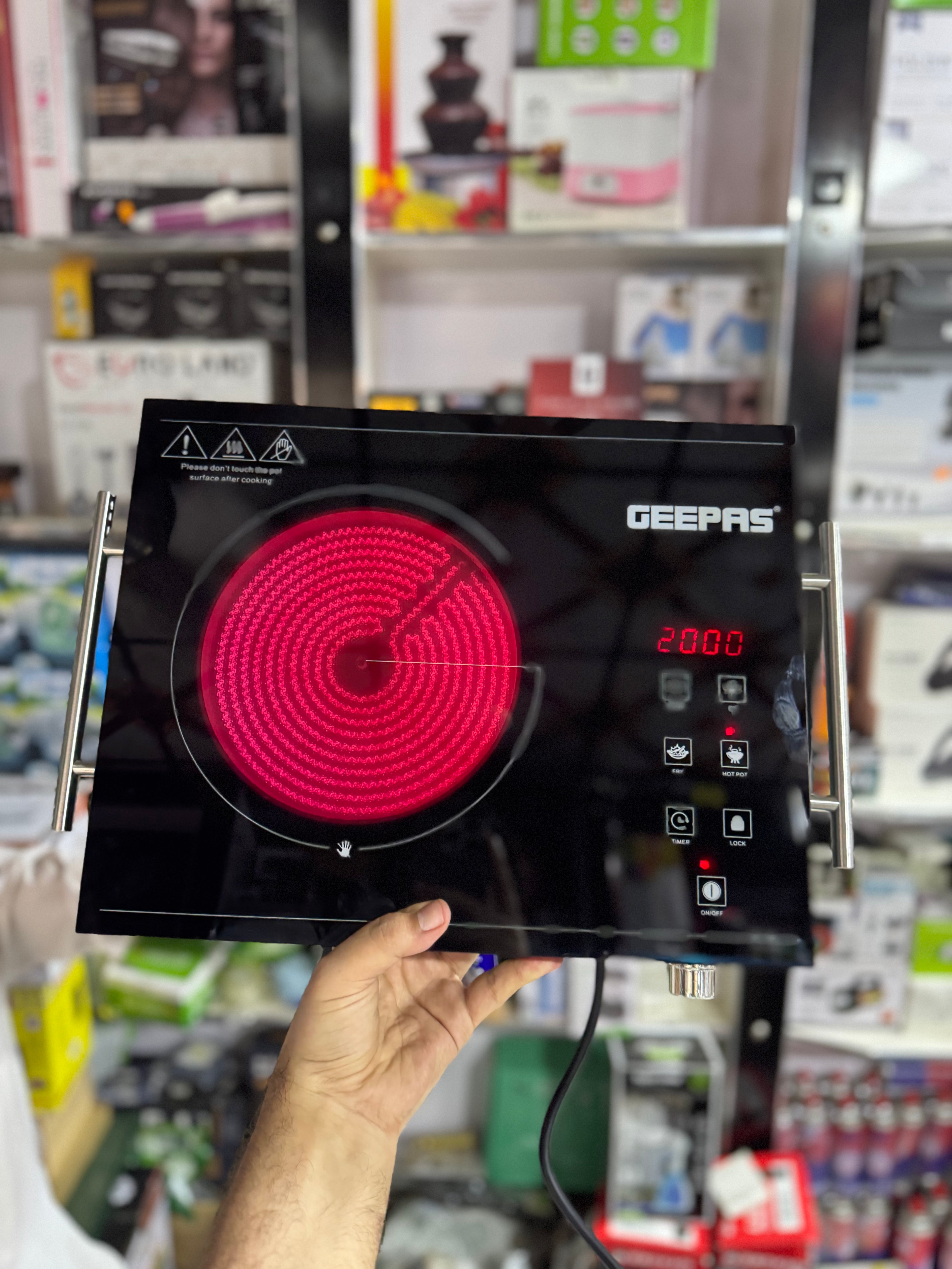 Geepas Infrared Hot Plate GIC6921P