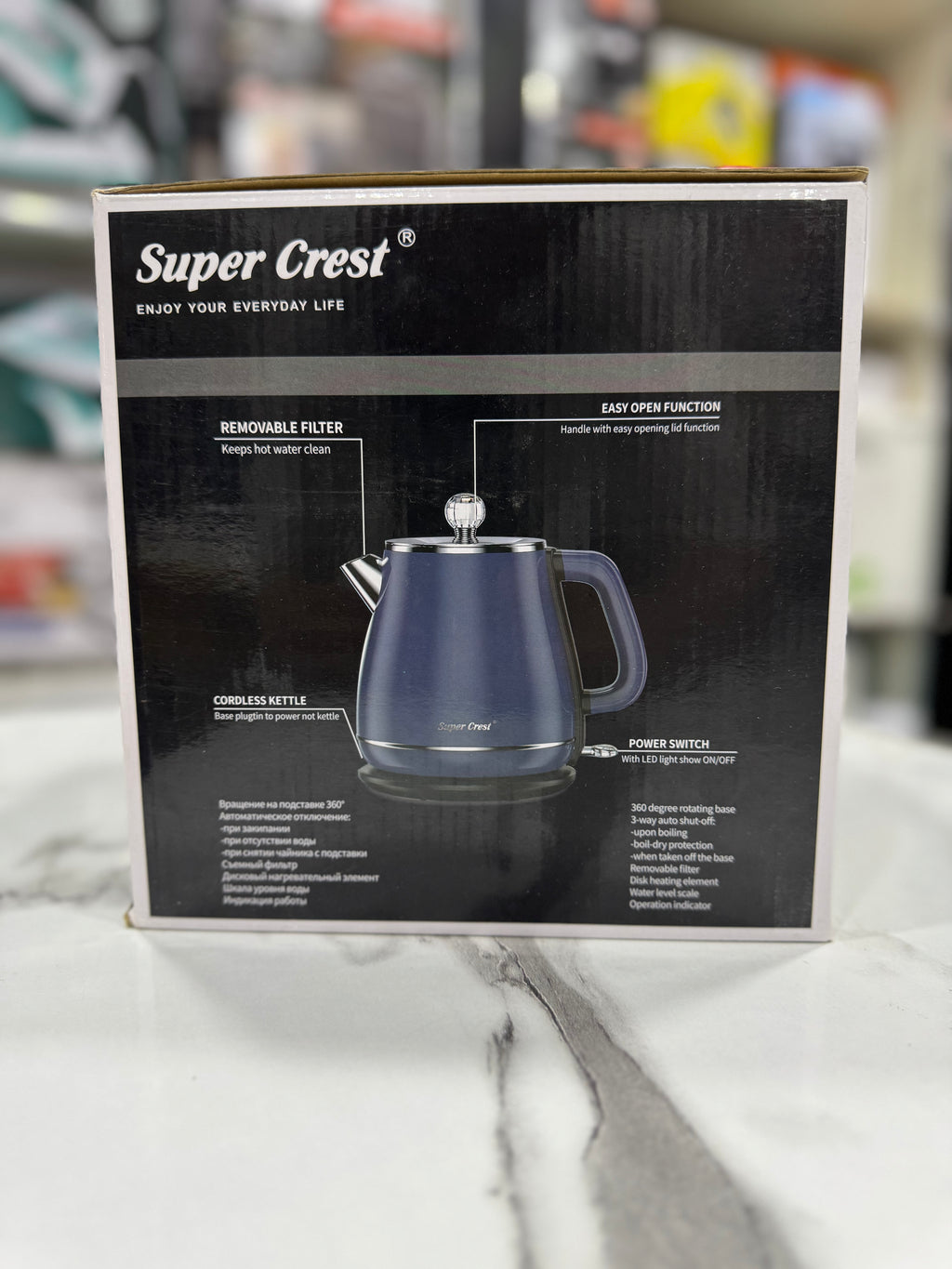 Super Crest Electric Kettle