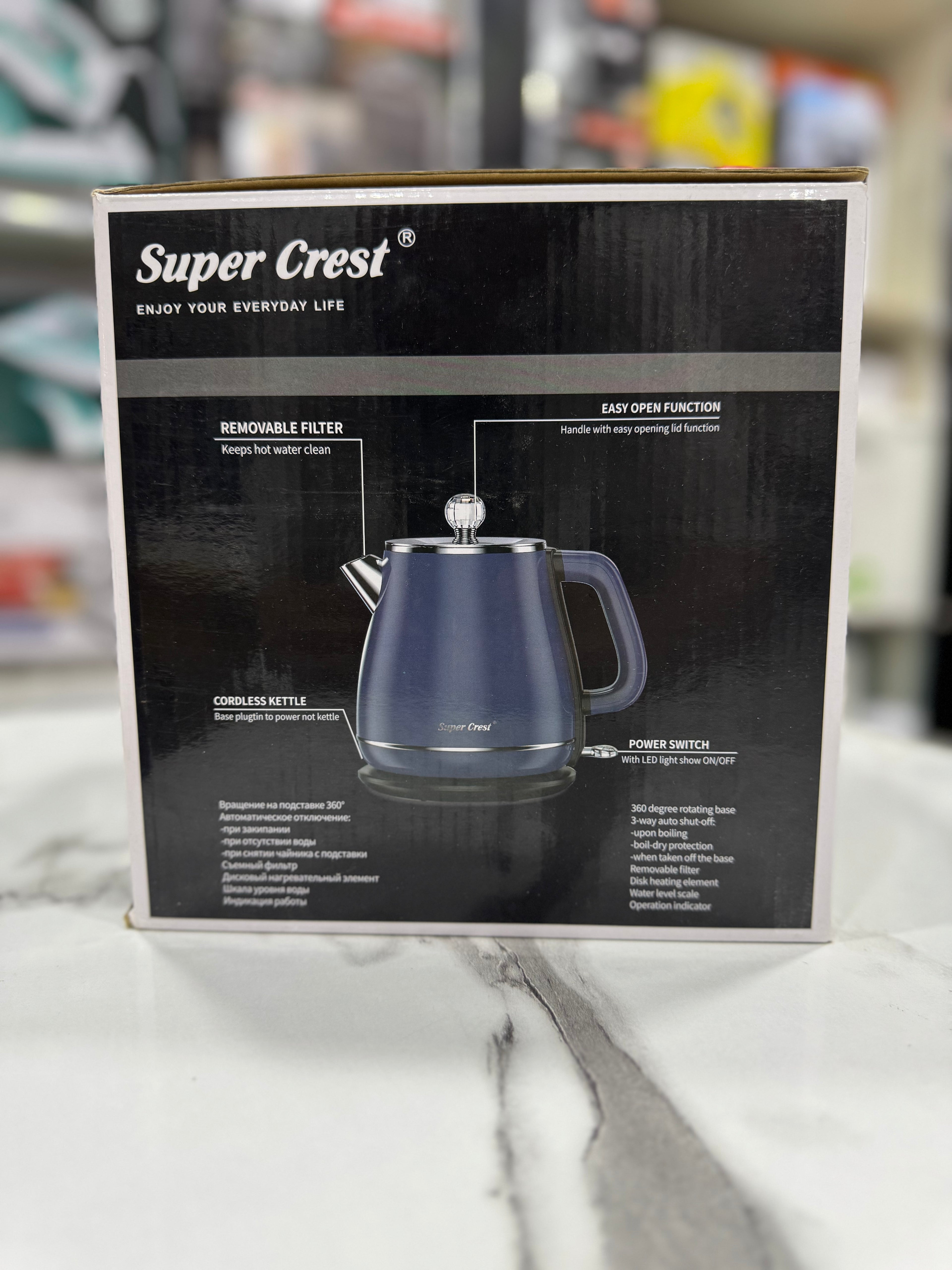 Super Crest Electric Kettle