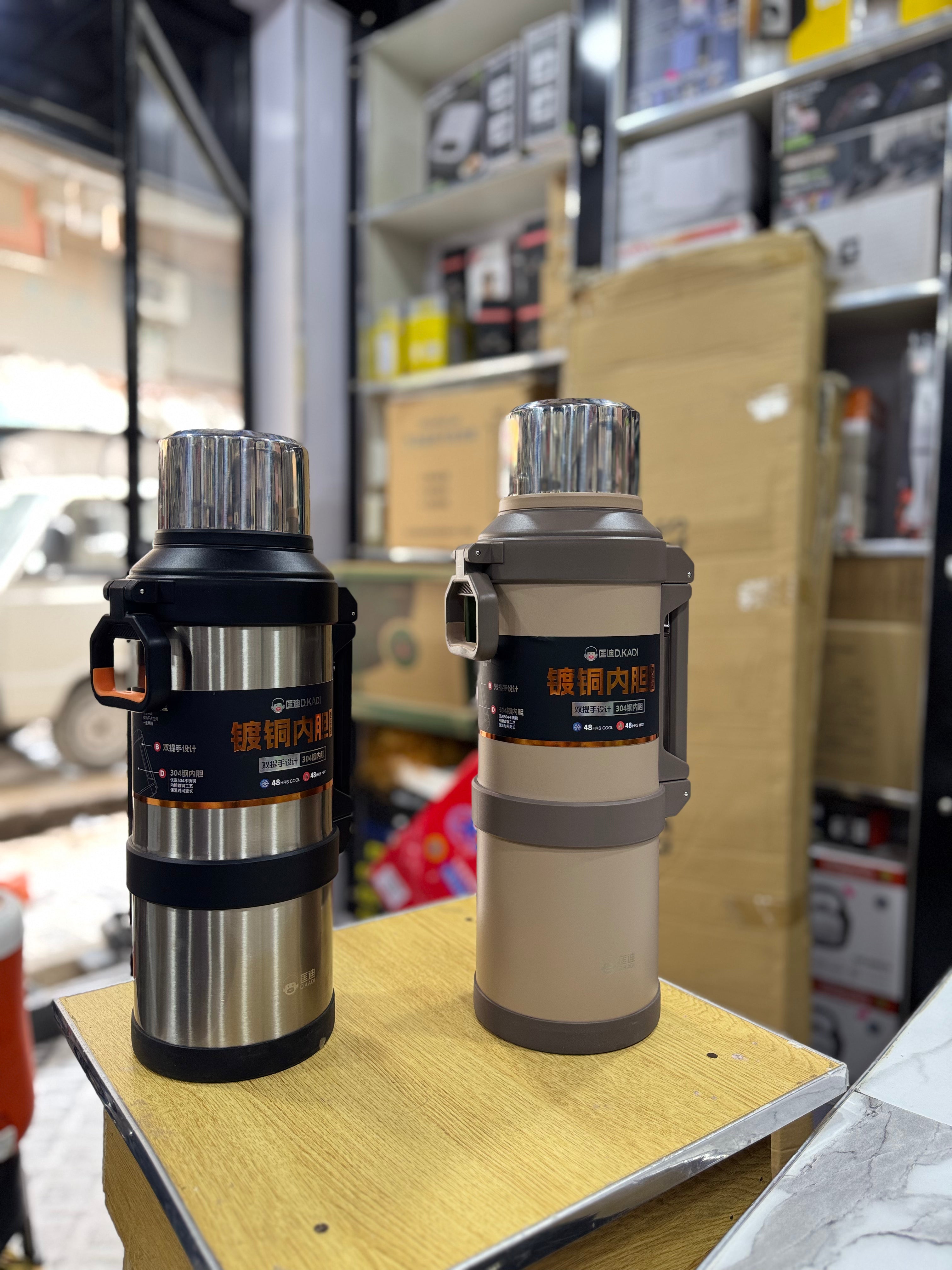 D.kadi 4L Large Capacity Vacuum Flask
