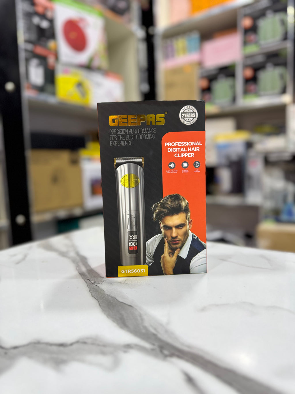 Geepas Professional Digital Hair Clipper GTR-56031