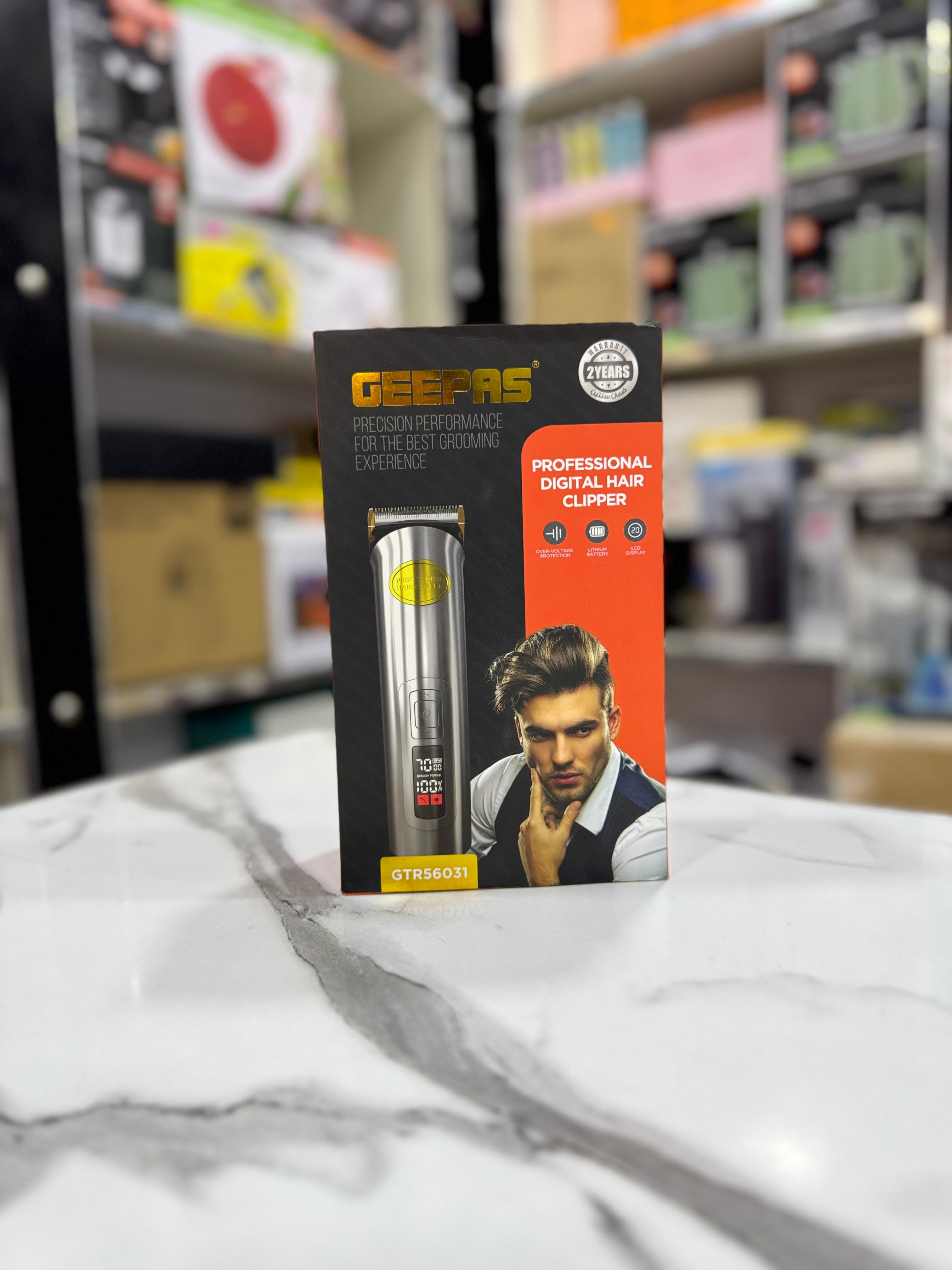 Geepas Professional Digital Hair Clipper GTR-56031