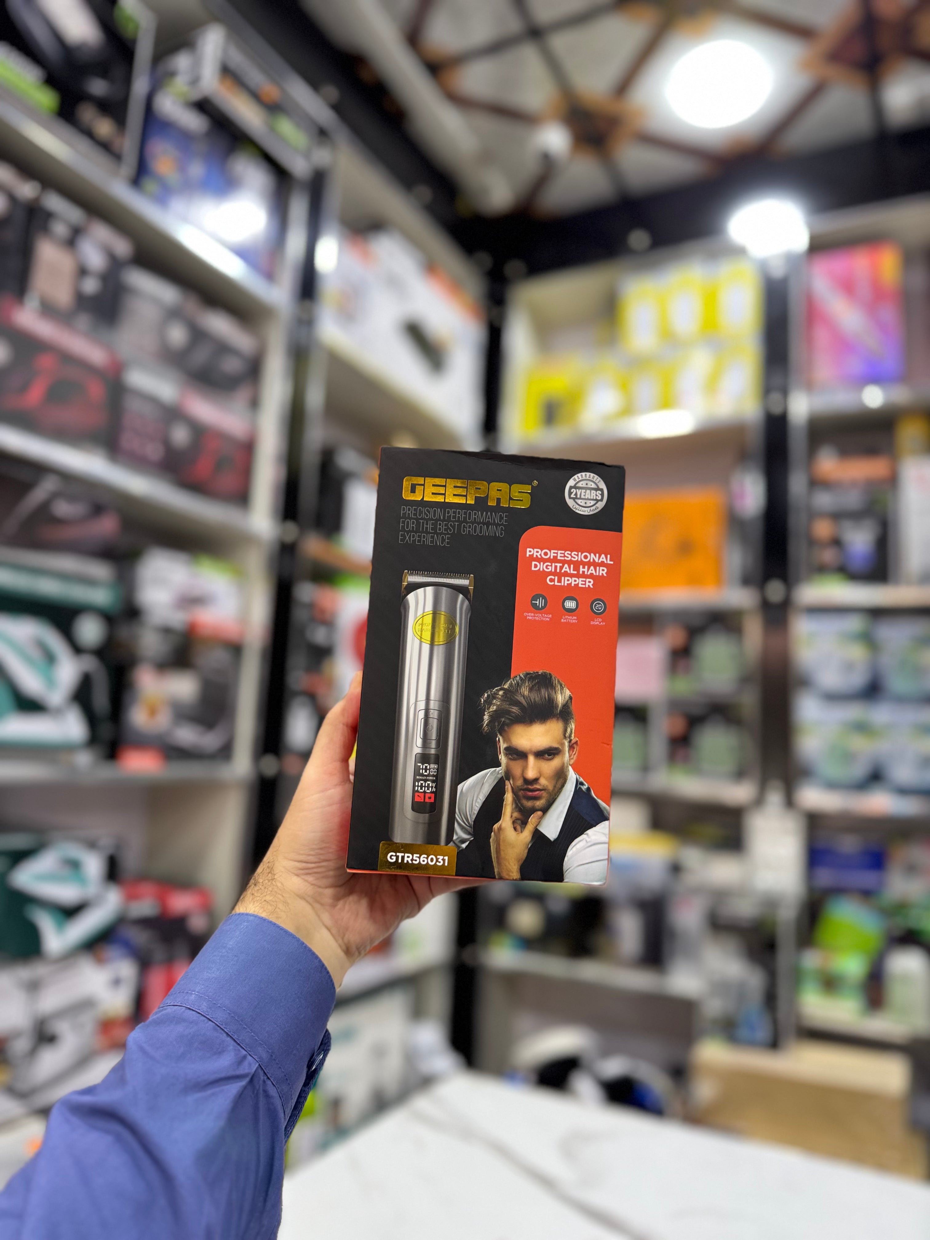 Geepas Professional Digital Hair Clipper GTR-56031