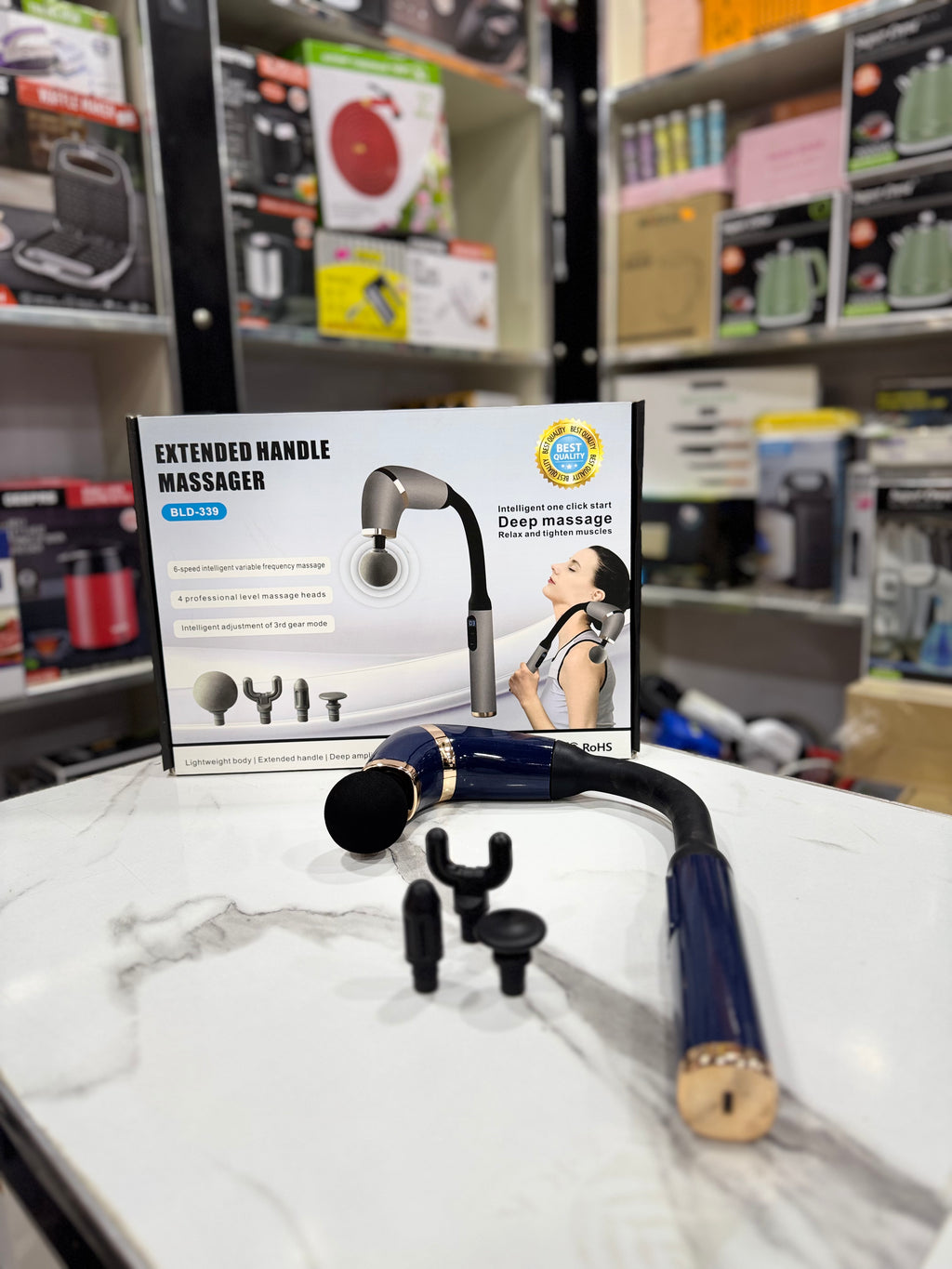 Extended Handle Massager BLD-339