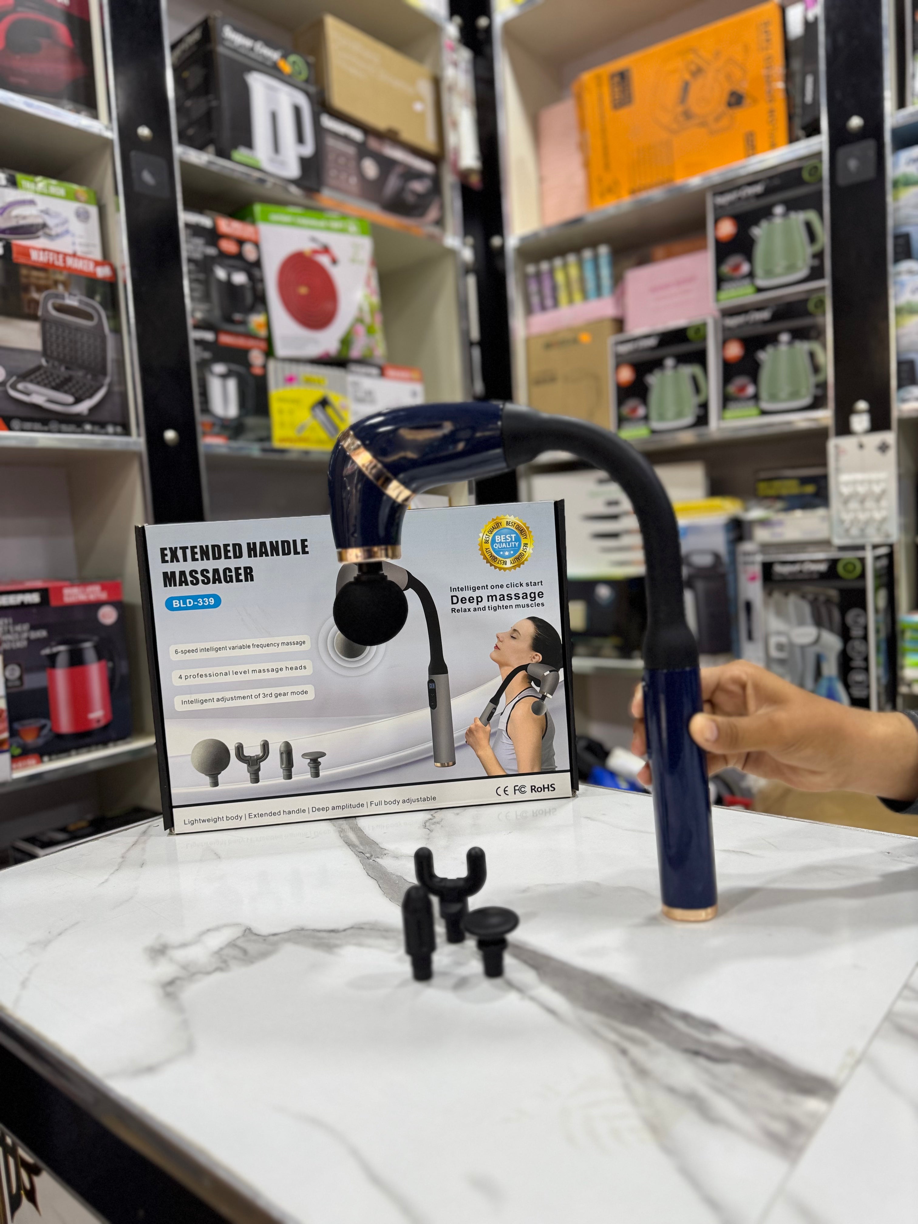 Extended Handle Massager BLD-339